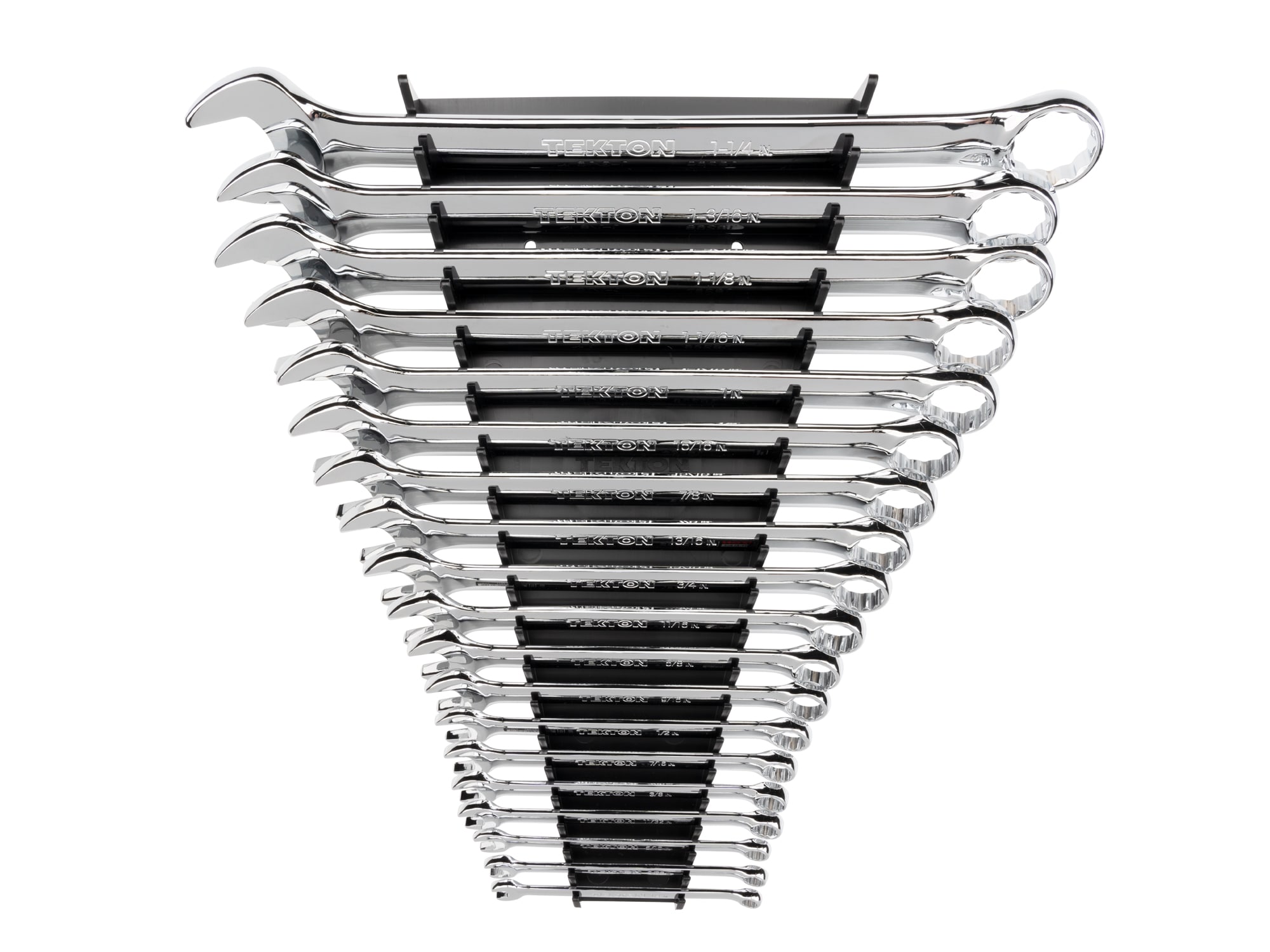 TEKTON 19 -Piece Set 12-point Standard (SAE) Standard Combination Wrench (no case) - Image 1