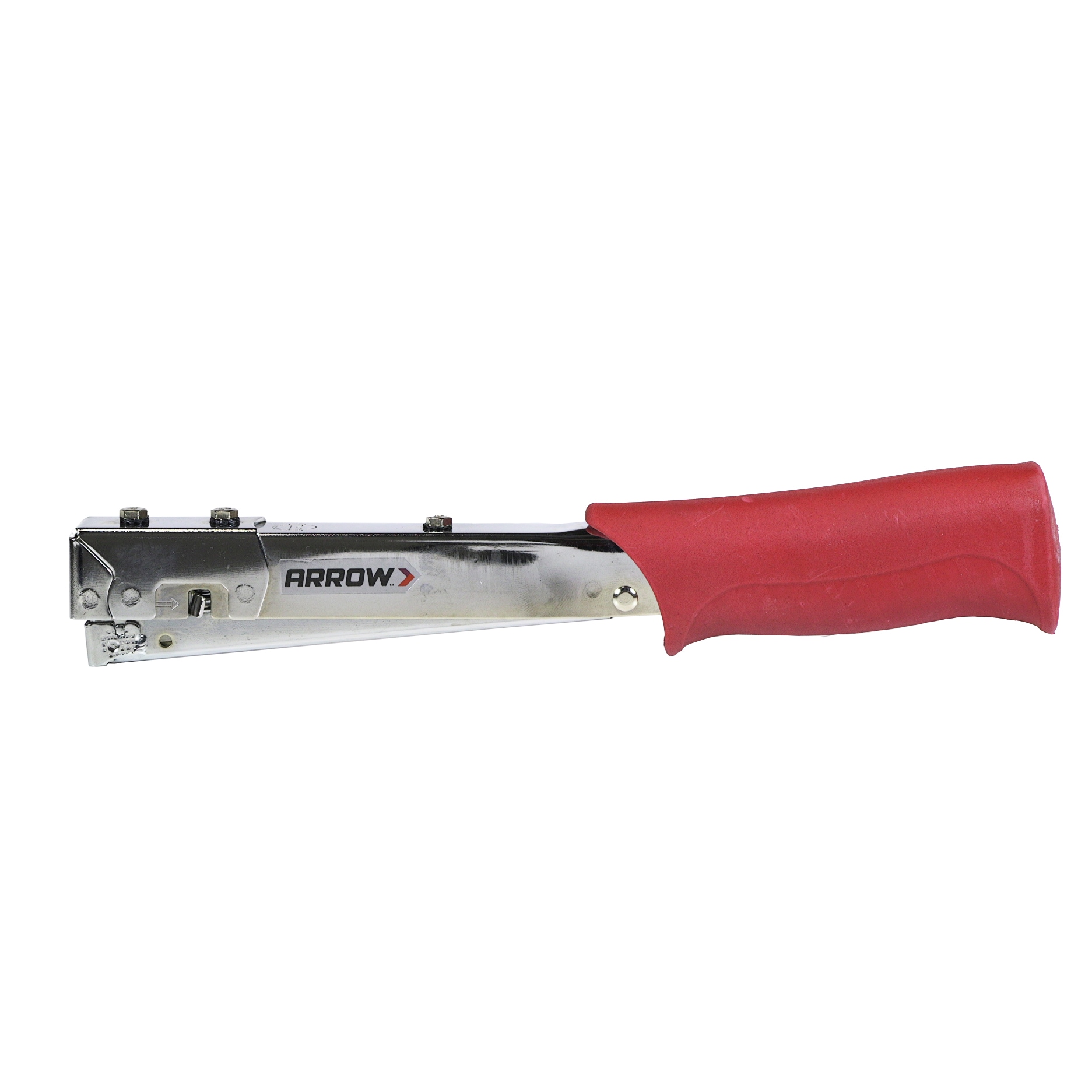 Heavy-Duty Hammer Tacker, Chromed-Steel Manual Stapler - Image 1