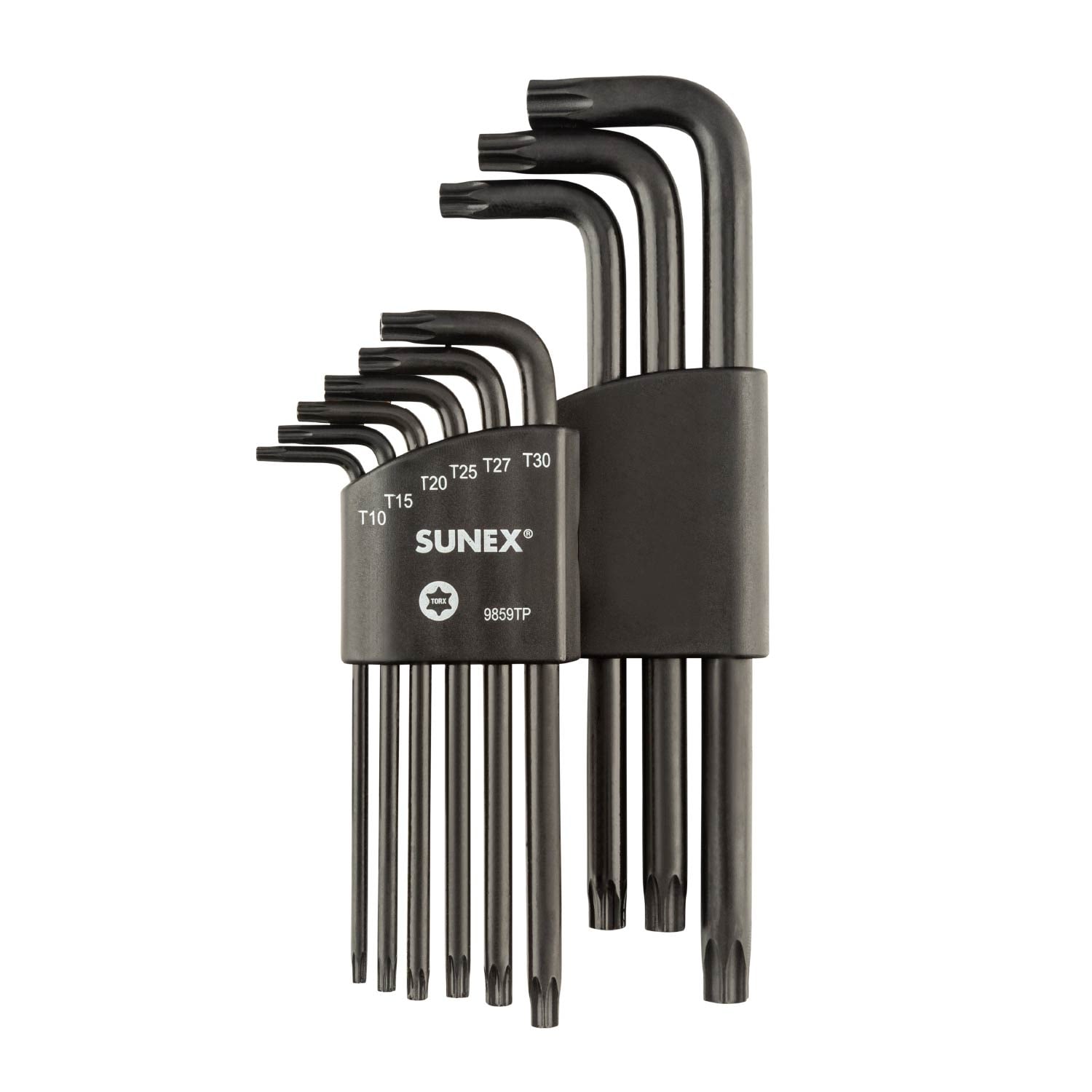 SUNEX TOOLS Assorted Torx (star) 9 -Pieces Torx key set - Image 1