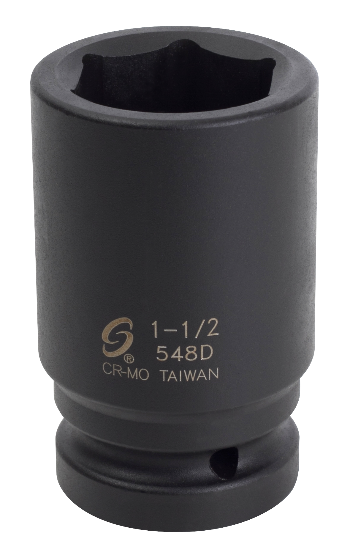 SUNEX TOOLS Standard (SAE) 1-in Drive 1-1/2-in 6-point Impact Socket Individual - Image 1
