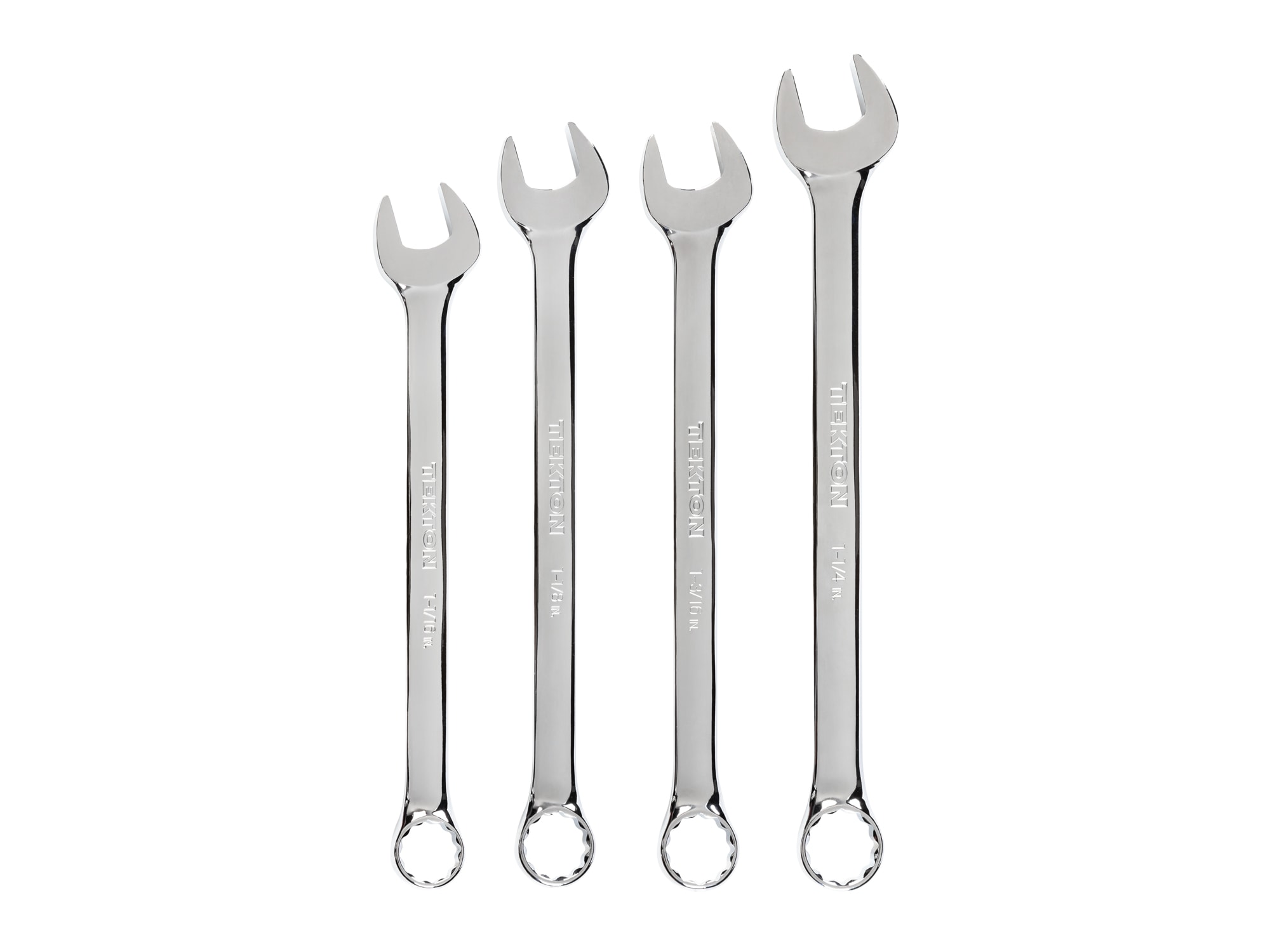Tekton Combination Wrench Set, 4-Piece (1-1/16 - 1-1/4 Inch) - Image 1