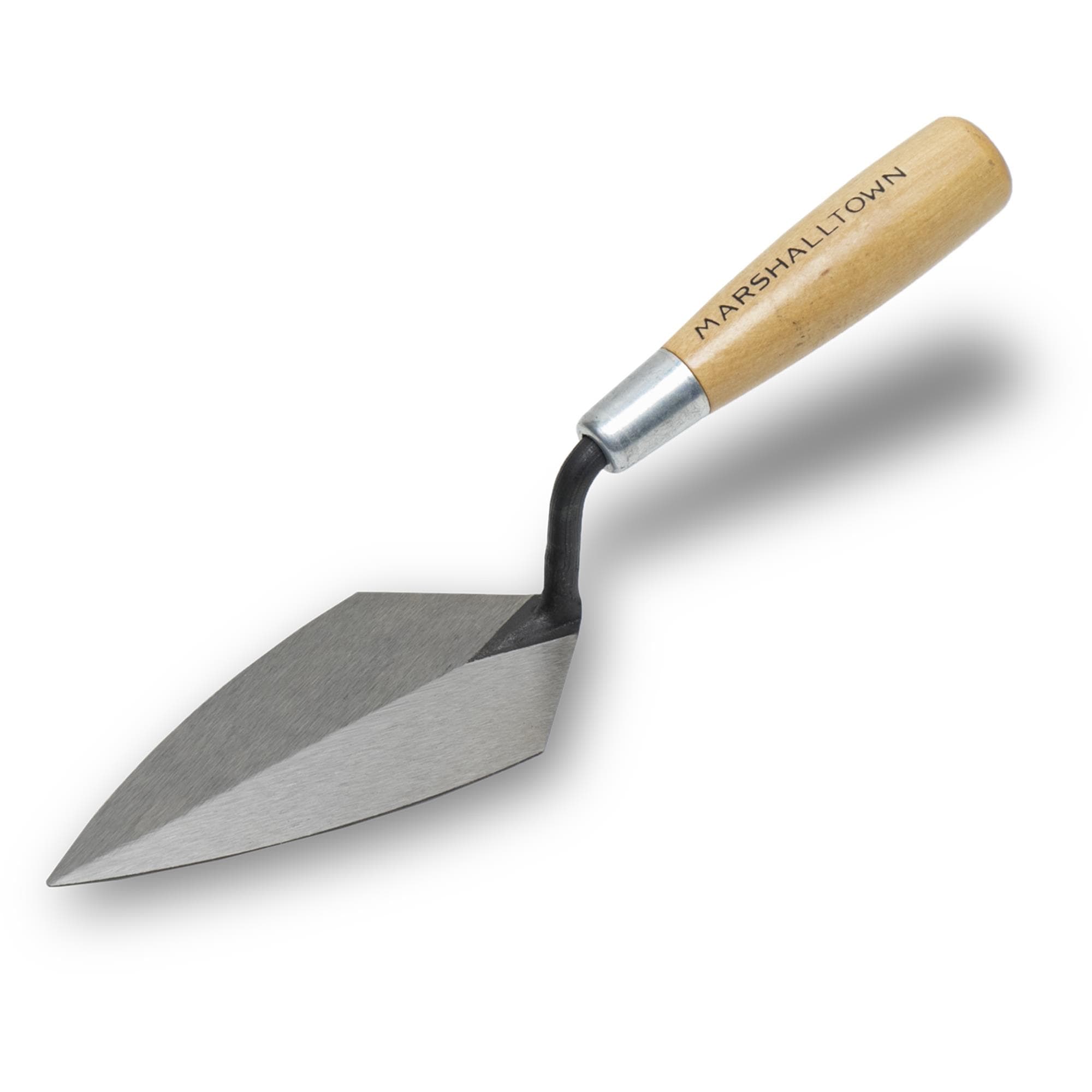 Marshalltown 2-3/4 Inch x 6 Inch Philadelphia Pointing Trowel with Wood Handle - Image 1