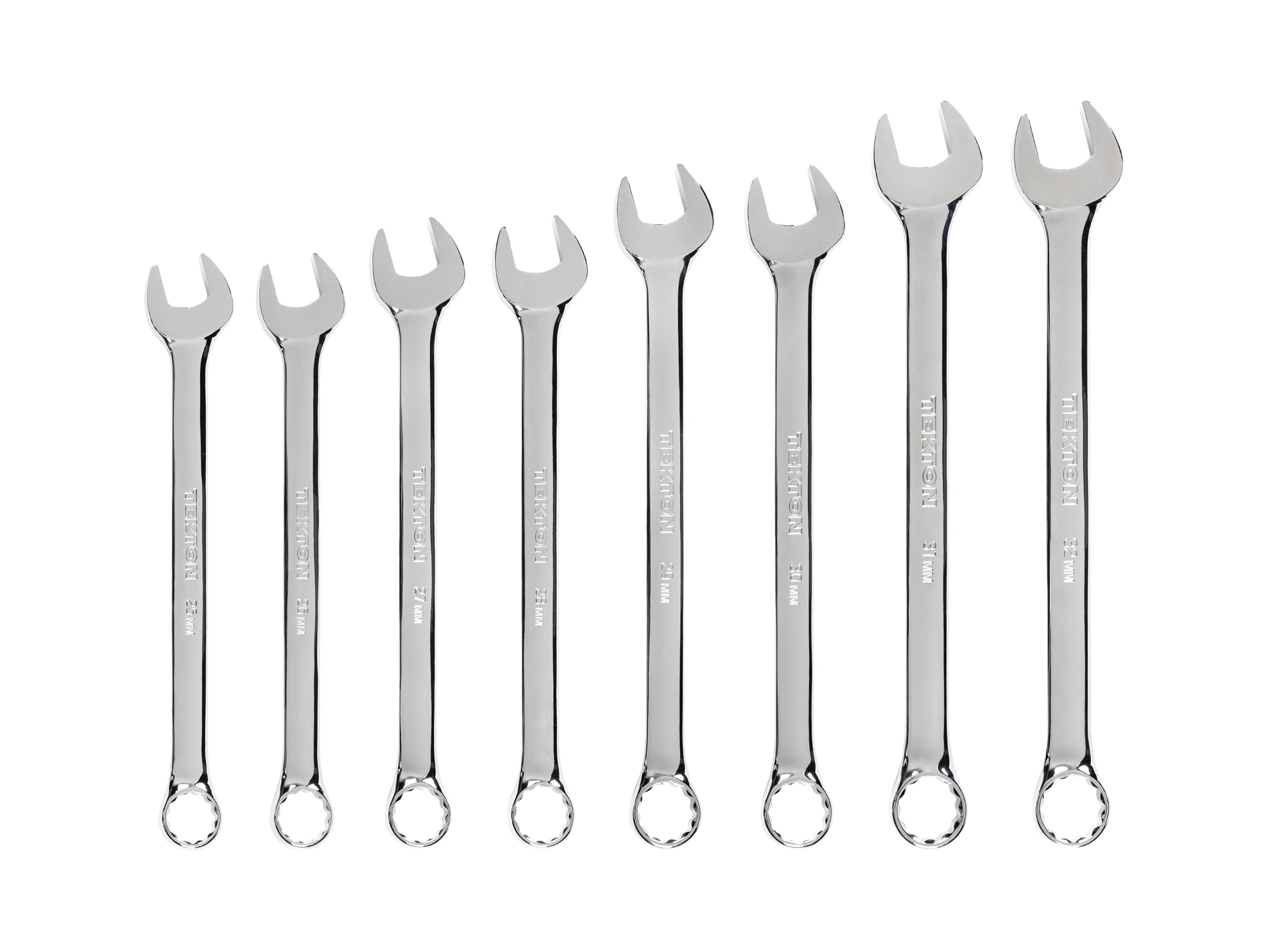 Tekton Combination Wrench Set, 8-Piece (25-32 mm) - Image 1