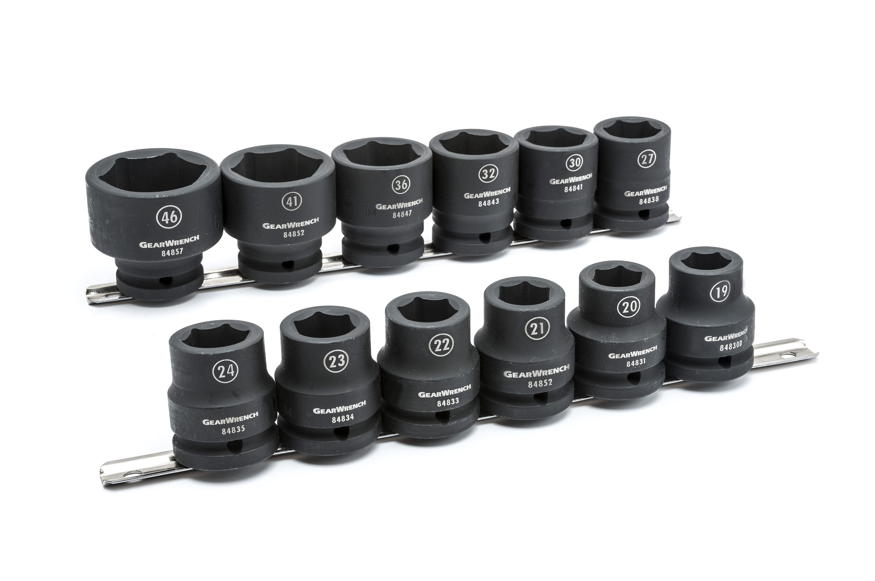 GEARWRENCH 12 -Piece Metric 3/4-in Drive Set 6-point Impact Socket Set - Image 1