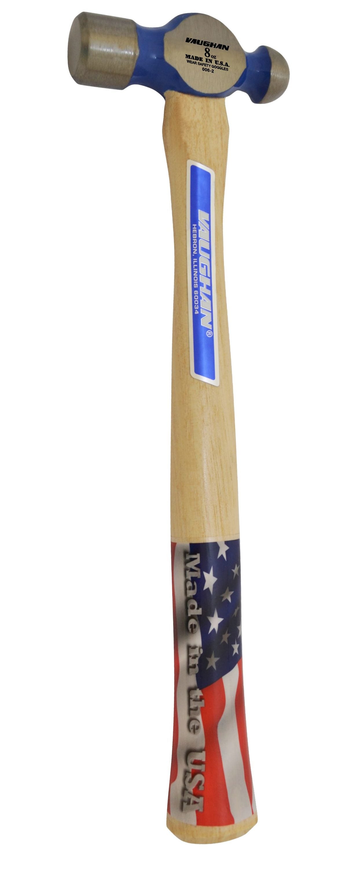 8 oz. Ball-Peen Hammer with 11.75 in. Hardwood Handle - Image 1