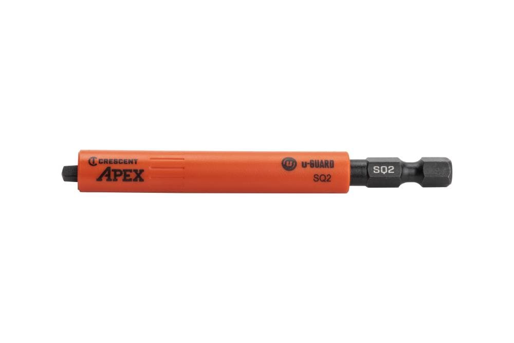 Crescent APEX 1/4-in x 3-1/2-in Square/Robertson Impact Driver Bit Set 2 -Piece - Image 1