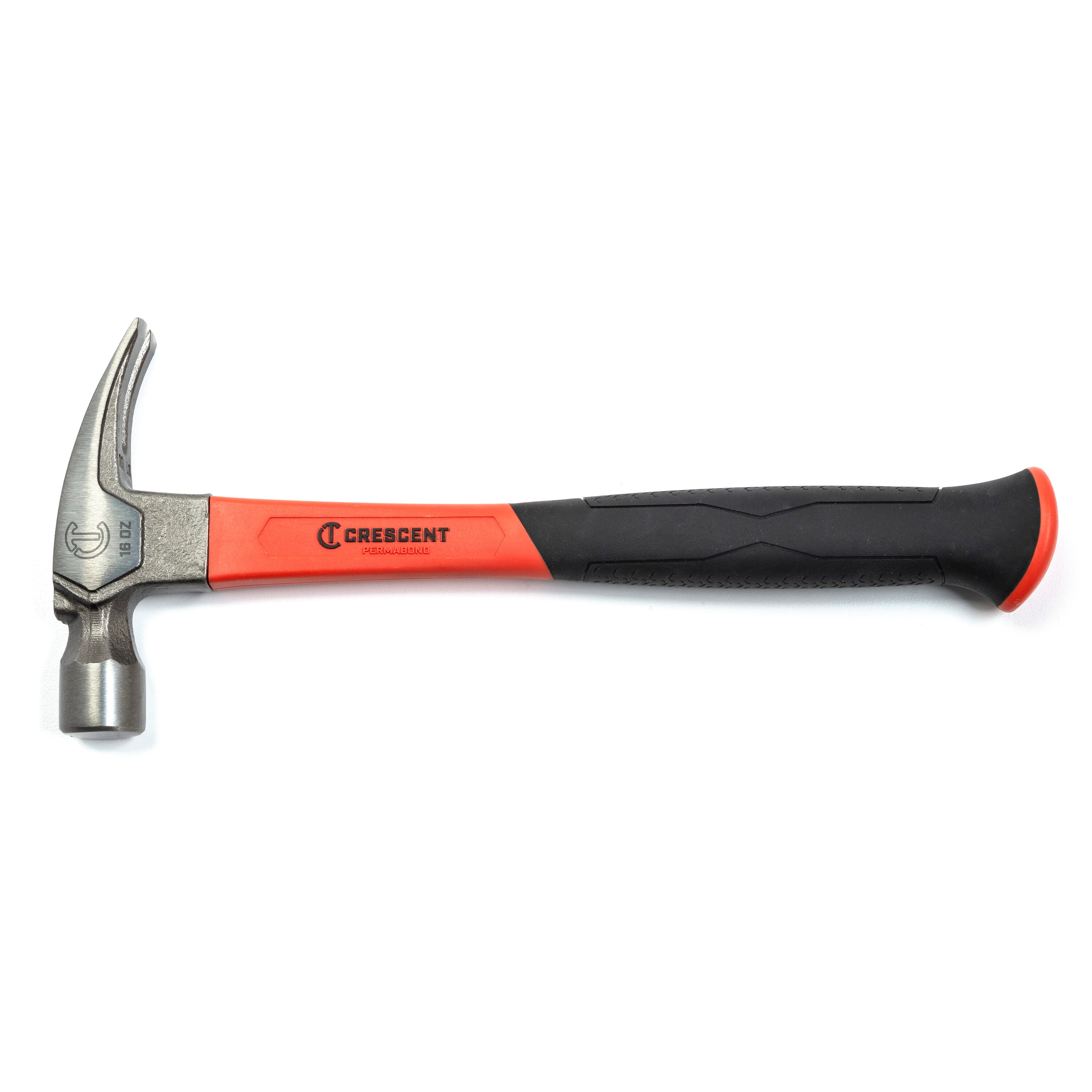Crescent 16 -oz Steel Head Fiberglass Handle Rip Claw hammer - Image 1