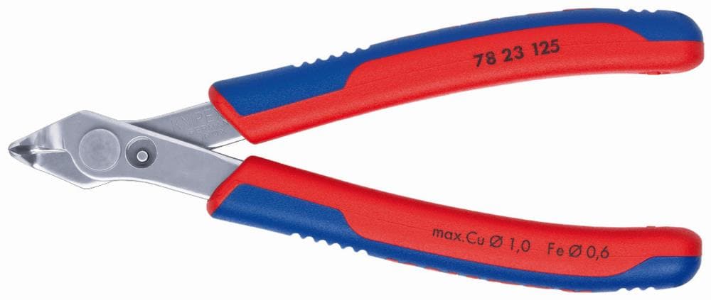 Electronic Pliers, SS, Angled - Image 1
