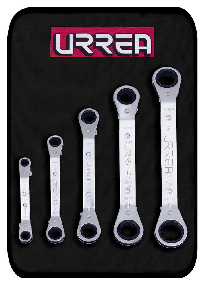 URREA 5 -Piece Set Metric Ratchet Wrench - Image 1