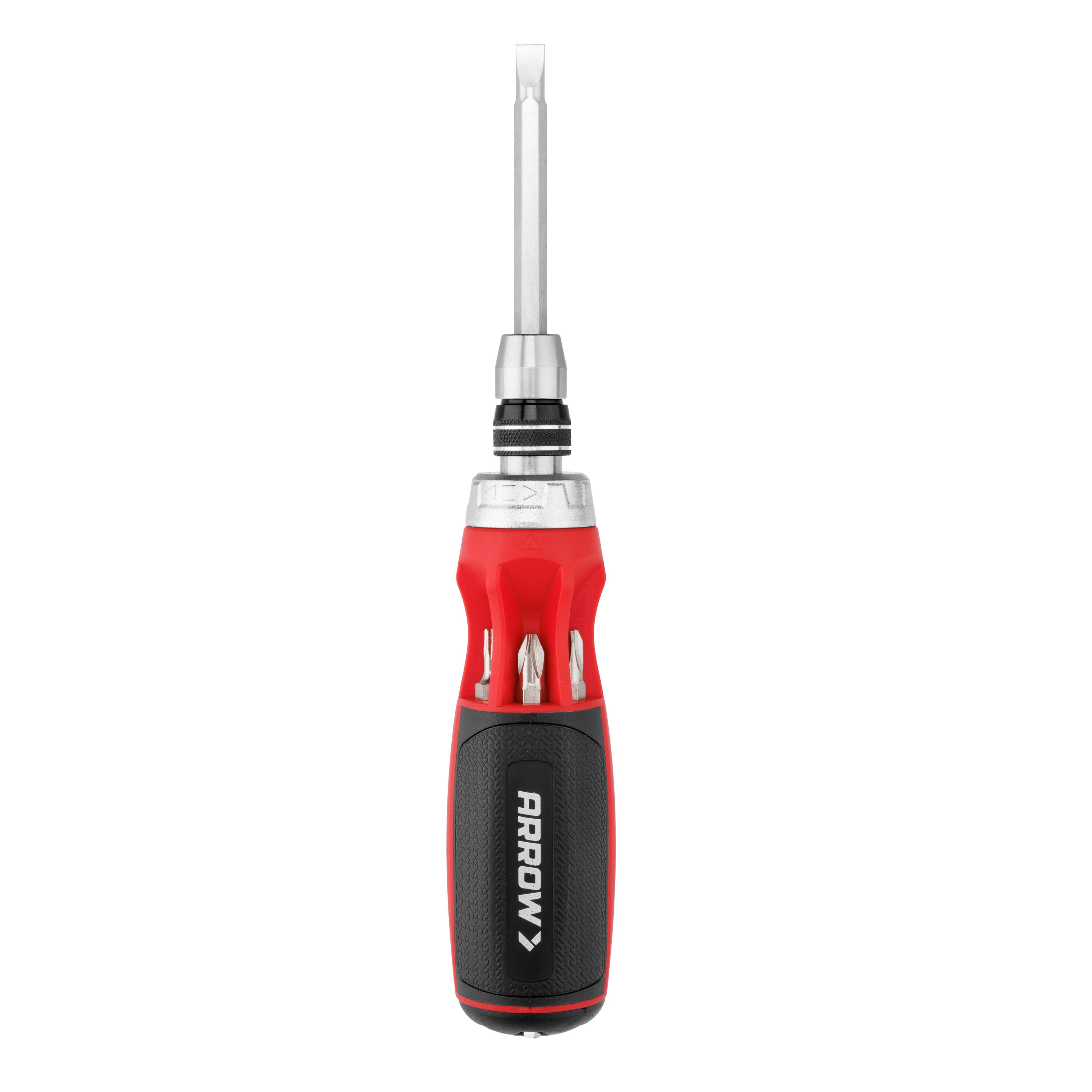 Arrow Fastener 3-in Magnetic Ratcheting Multi-Bit Replaced Screwdriver - Image 1
