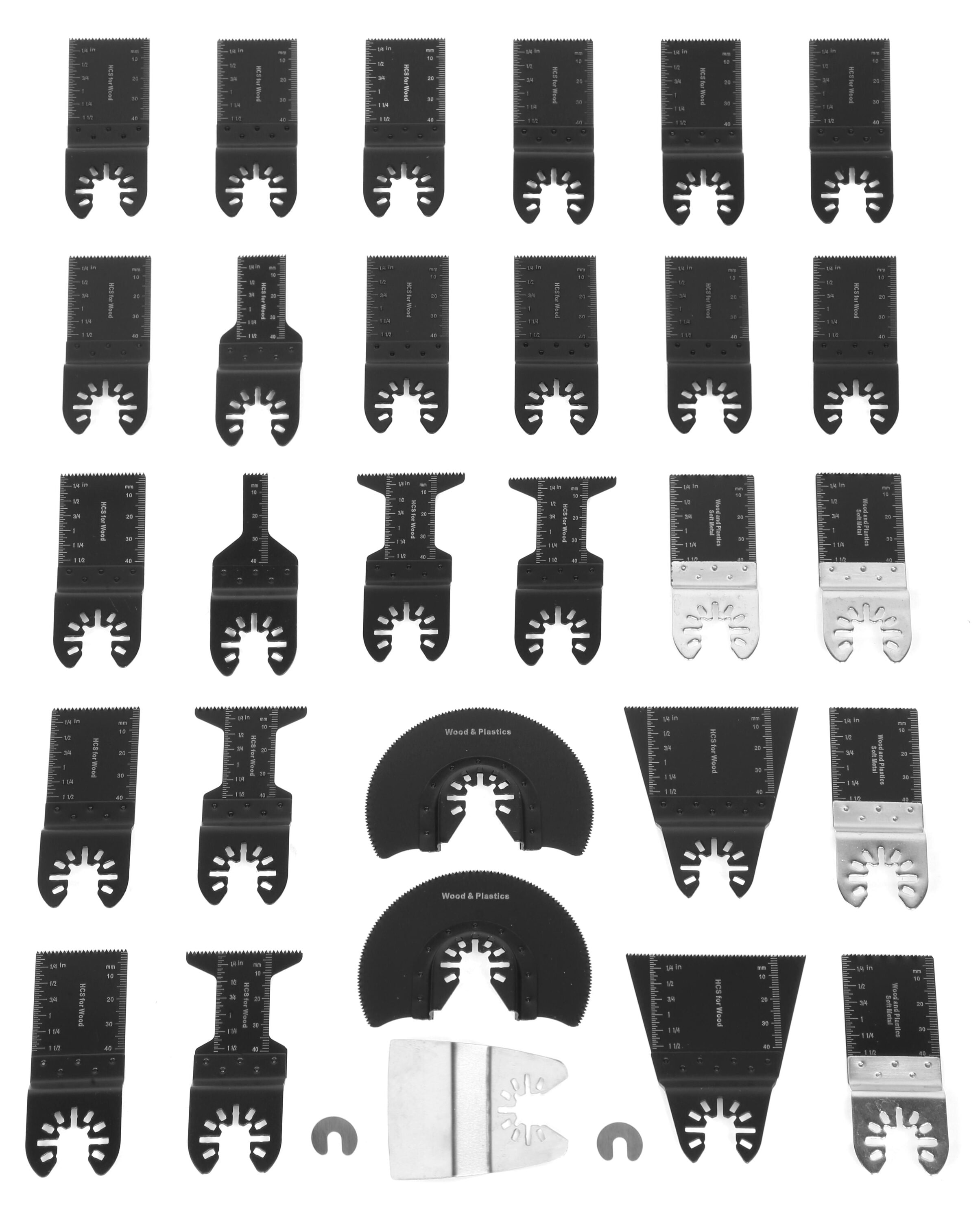WEN 31 -Pack Bi-metal Oscillating Tool Blade - Image 1