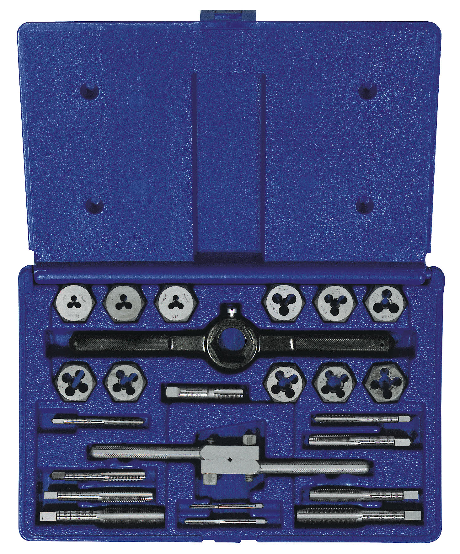 IRWIN Hanson 24-Piece Metric Tap and Die Set - Image 1