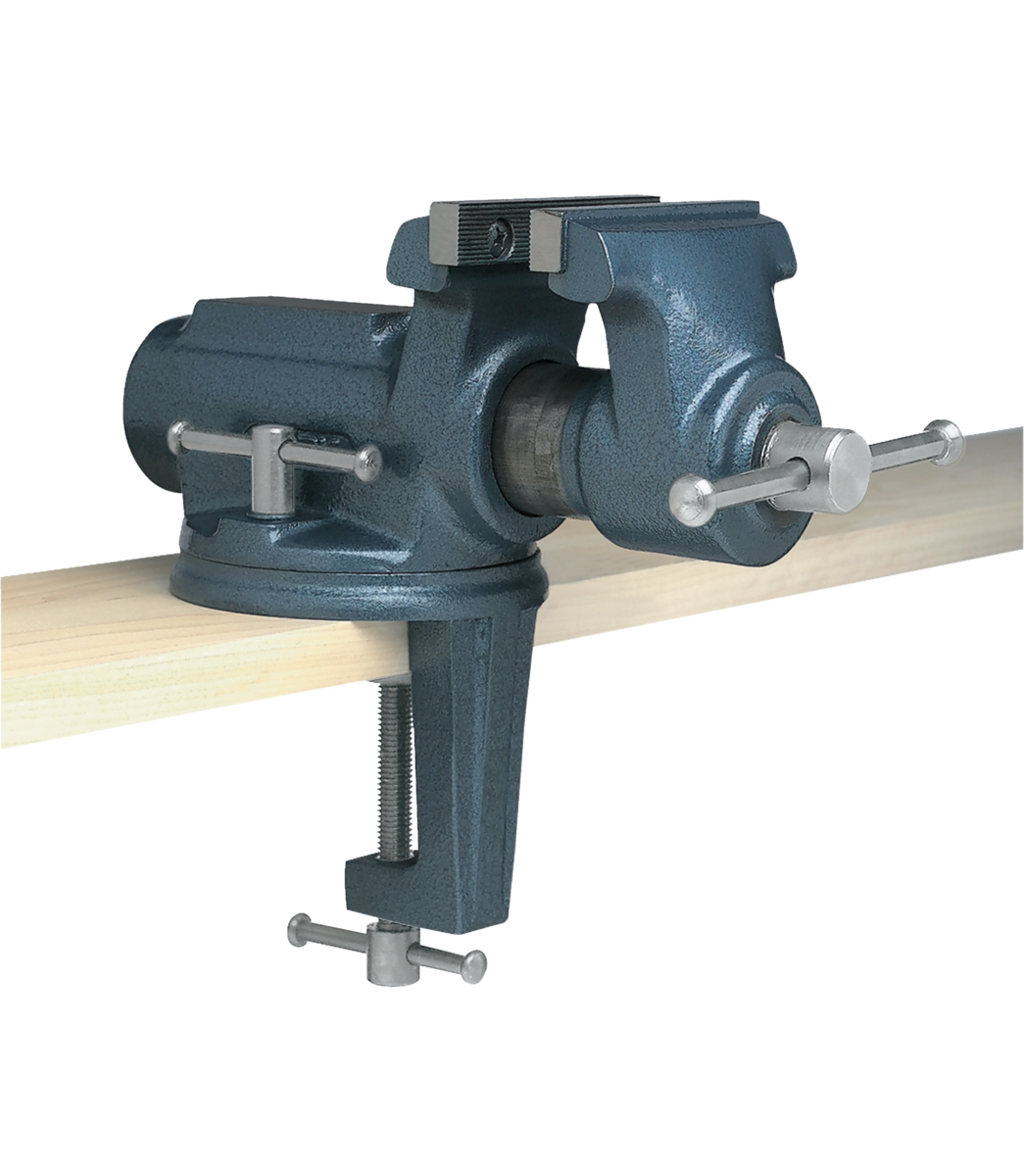 Wilton Super-Junior Clamp-On Vise, 4" Jaw Width, 2-1/4" Jaw Opening, 2" Throat (Model CBV-100) - Image 1