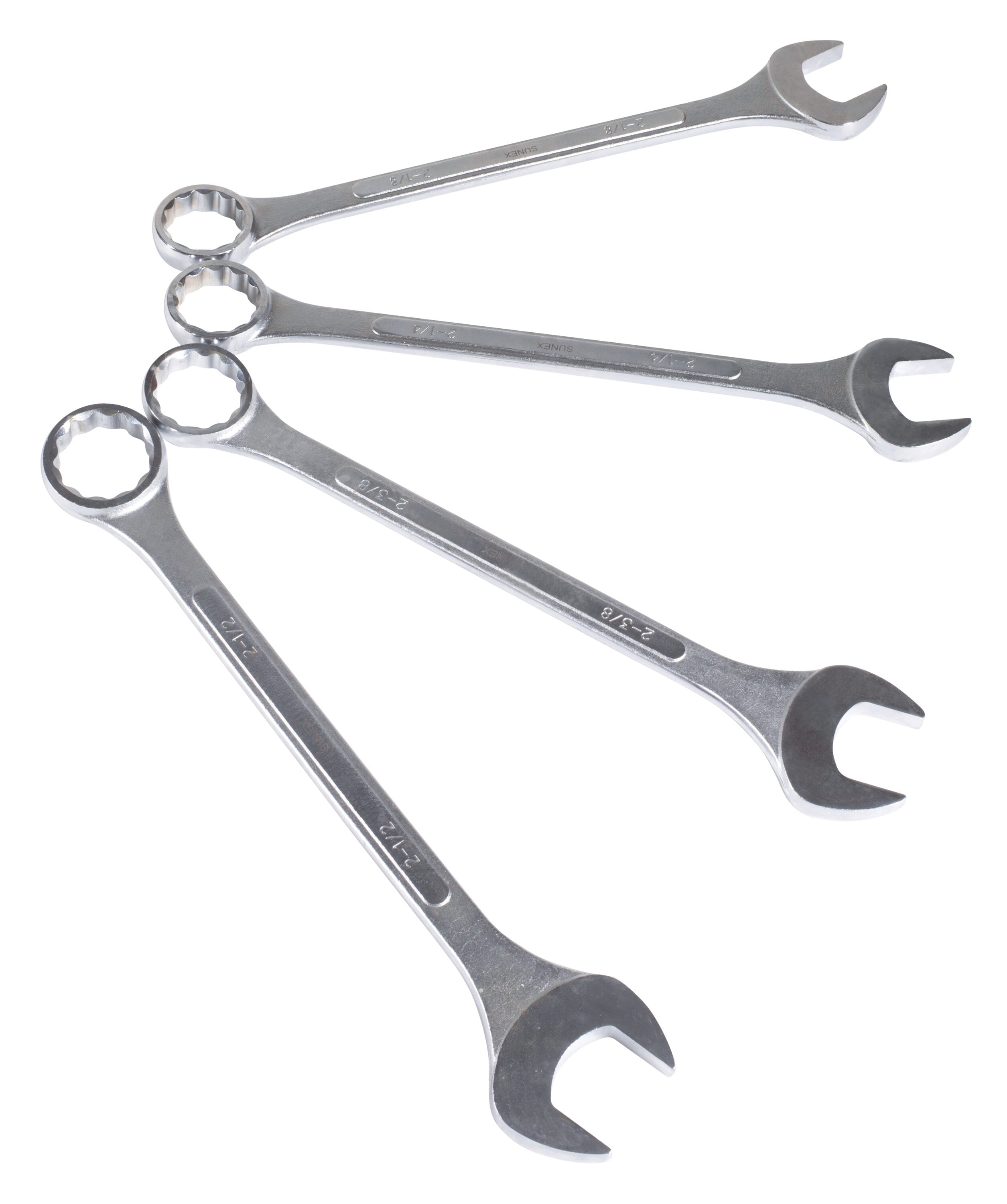 SUNEX TOOLS 4 -Piece Set Standard (SAE) Standard Combination Wrench (no case) - Image 1