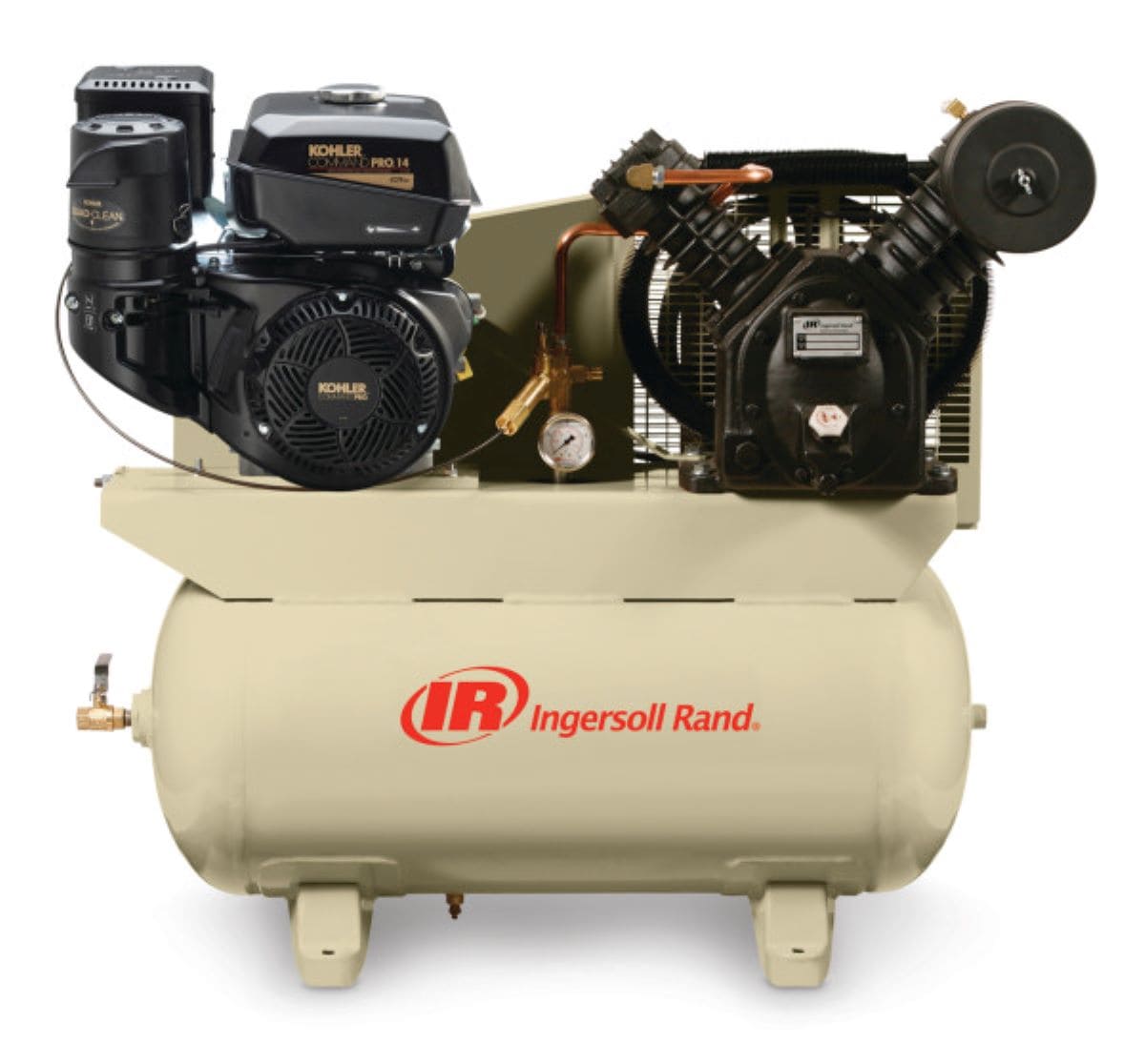 14 HP Gas Drive Air Compressor - Kohler Engine - Image 1