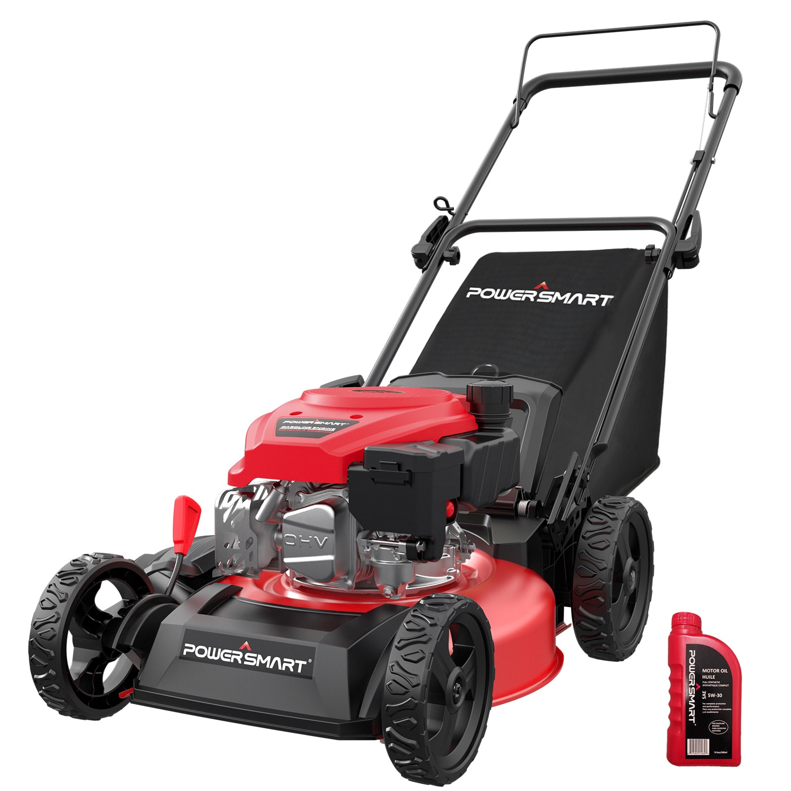 PowerSmart 17-in Gas Push lawn mower with 144-cc - Image 1