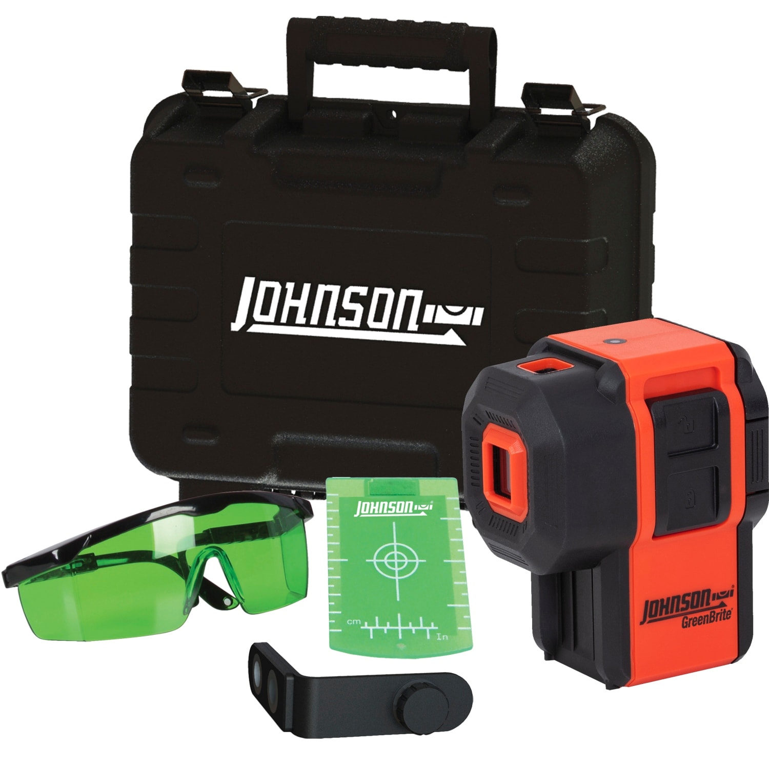 Johnson Level Self-Leveling 3 Dot Laser Kit with GreenBrite Technology - Image 1
