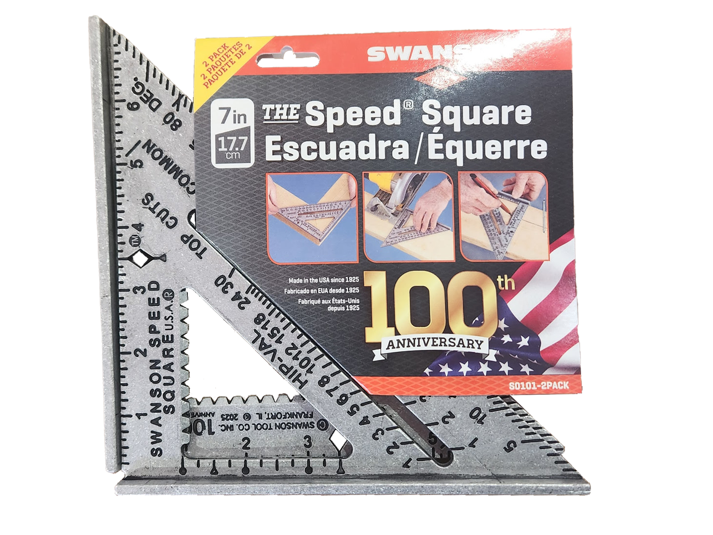 Swanson Tool Company Aluminum Rafter/Speed square - Image 1