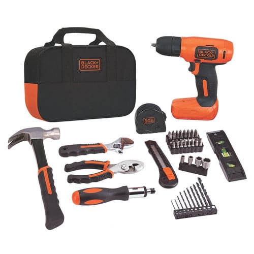 BLACK+DECKER 8-Volt MAX* Drill Project Kit,BDCD8PK - Image 1