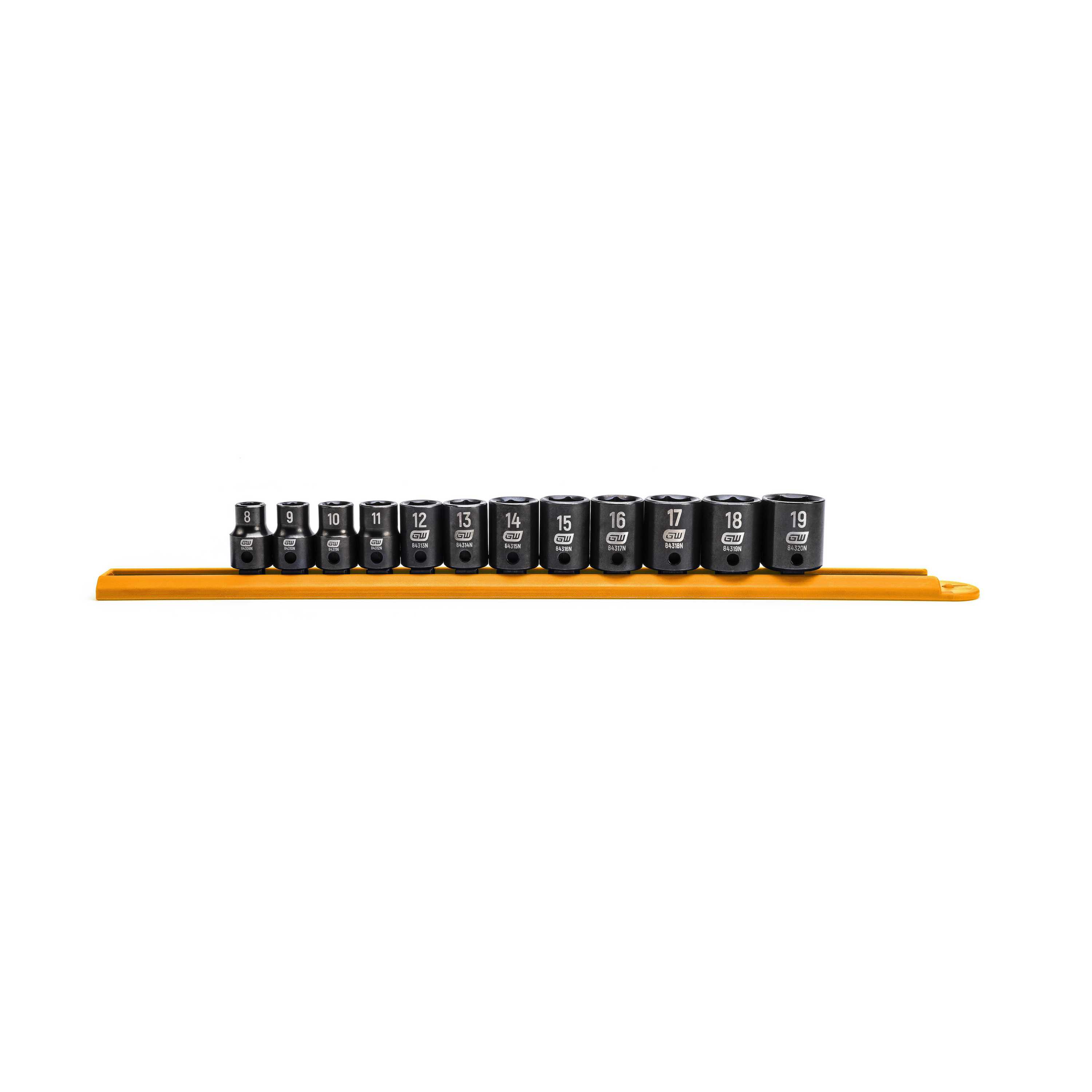 GEARWRENCH 8 -Piece Metric 3/8-in Drive Set 6-point Impact Socket Set - Image 1