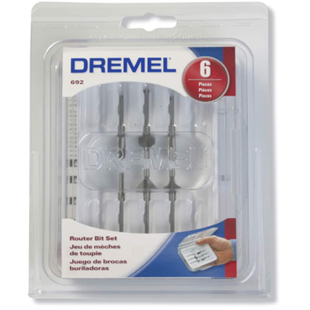 Dremel 6 pc. Router Bit Kit - Image 1