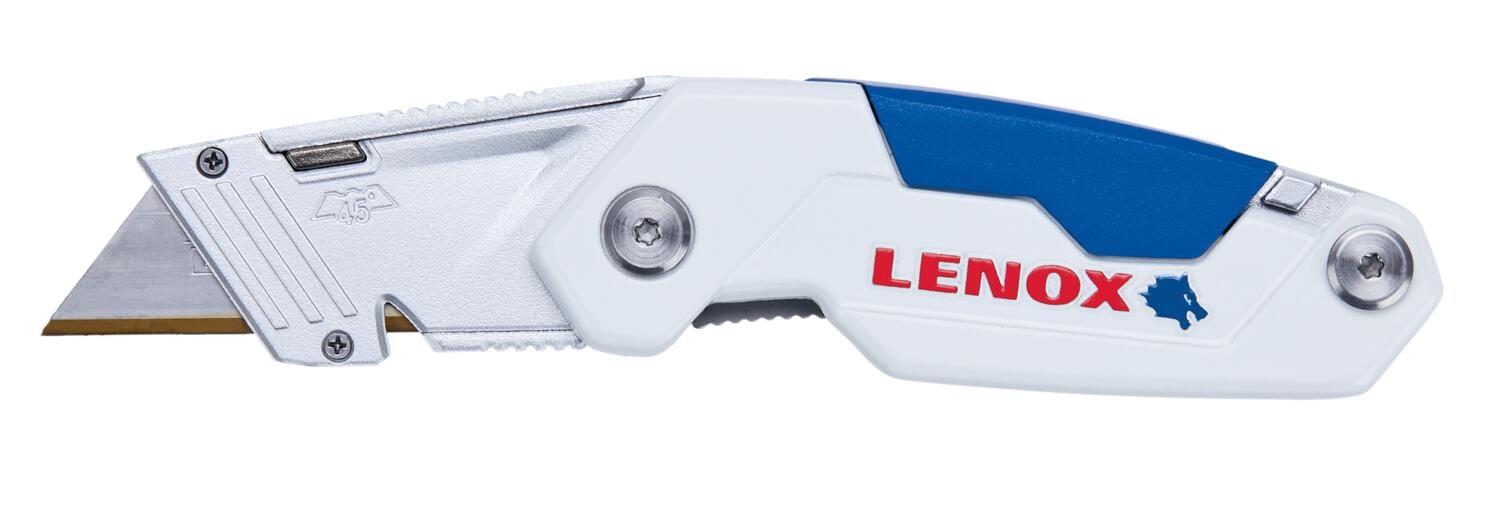 LENOX 3/4-in 3 -Blade Folding Utility Knife with On Tool Blade Storage - Image 1