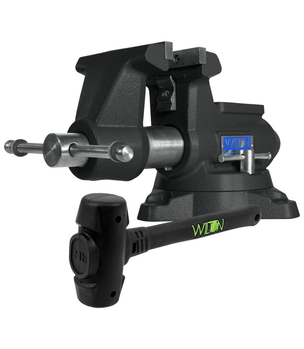 Wilton 55in SE Black 855M Mechanics Pro Bench Vise - Image 1