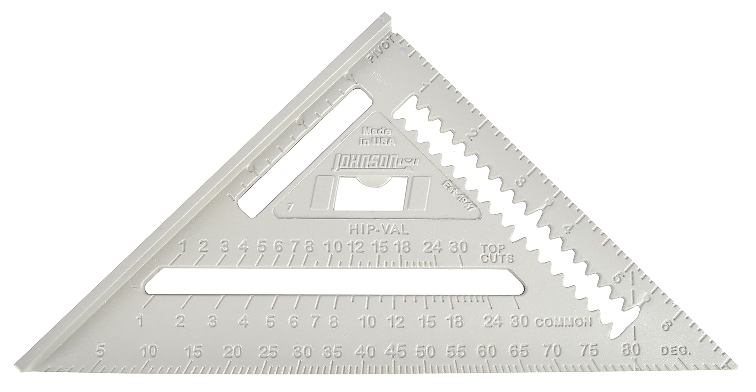 Johnson Level Aluminum Rafter/Speed square - Image 1
