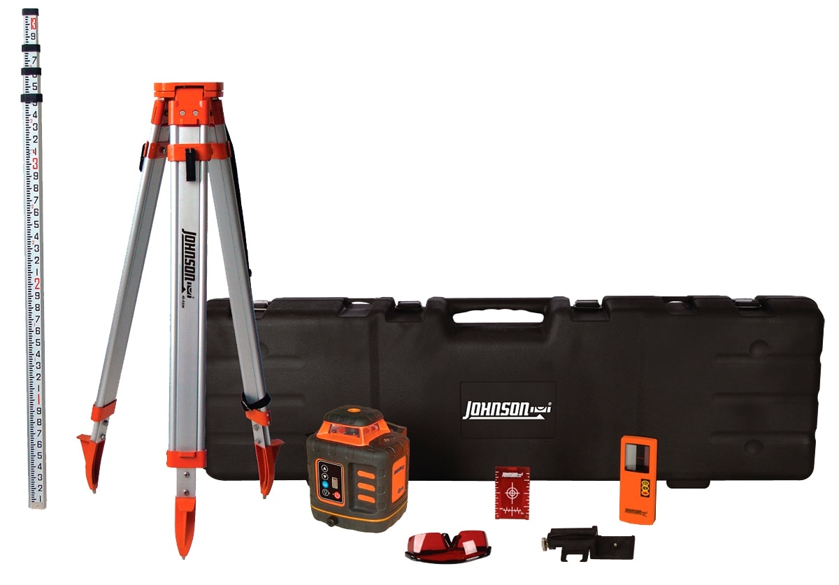 Johnson Level Self-Leveling Long-Range Rotary Laser System - Image 1