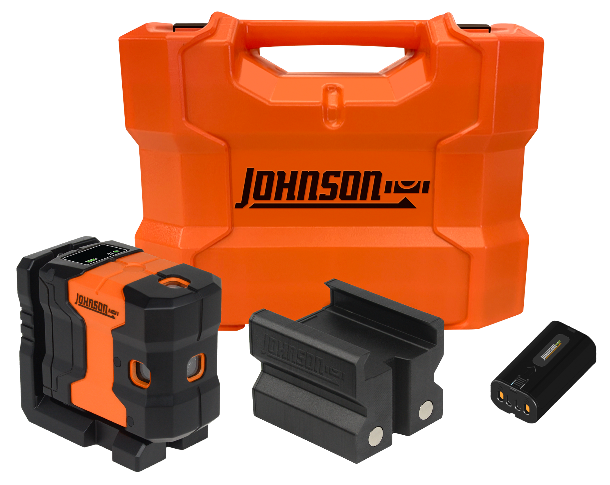 Johnson Level 125-ft Green Self-Leveling Cross-line/Horizontal plane Laser Level - Image 1