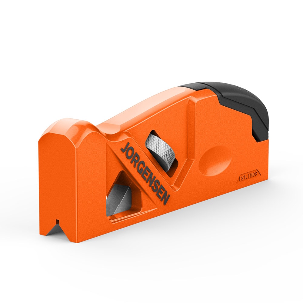 Jorgensen Corner Easing Plane 70740, 6.5-inch, 45-Degree Chamfer Blade, Aluminum Body - Image 1
