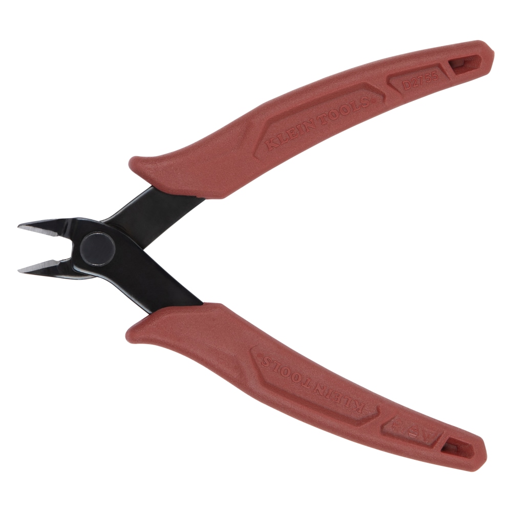 Klein Tools Diagonal Cutting Pliers, Flush Cutter, Lightweight, 5-Inch - Image 1