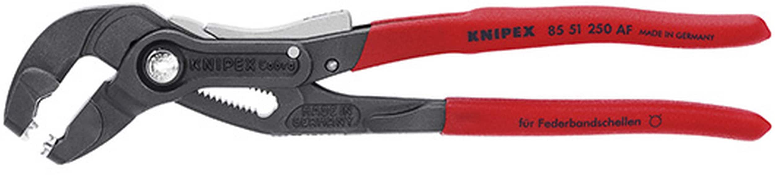 Knipex Spring Hose Clamp Pliers with Retainer 250mm - Image 1