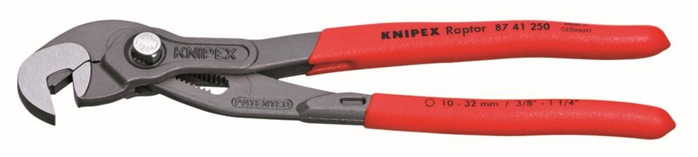Knipex Multiple Slip Joint Spanner Raptor Pliers 250mm - Image 1