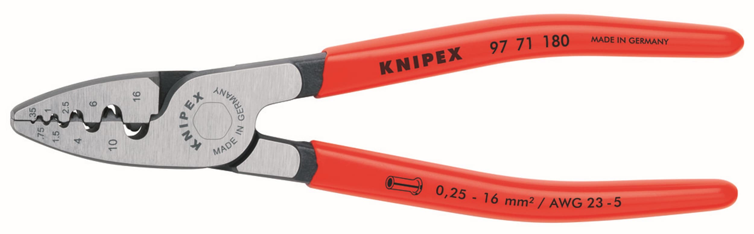 7-1/4 in. Crimping Pliers for Cable Links - Image 1