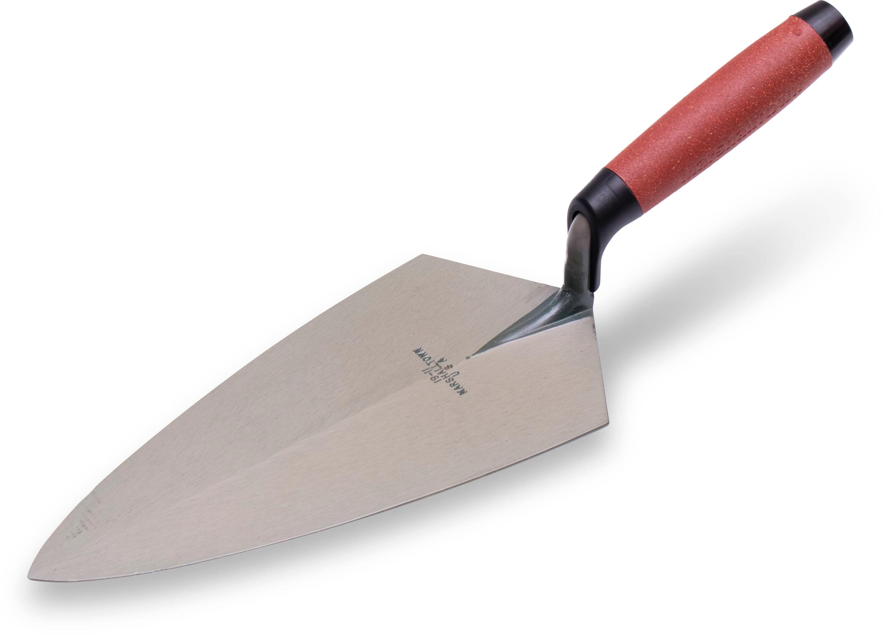 Marshalltown 11-in x 5.5-in High carbon steel Brick Composite Handle Trowel - Image 1