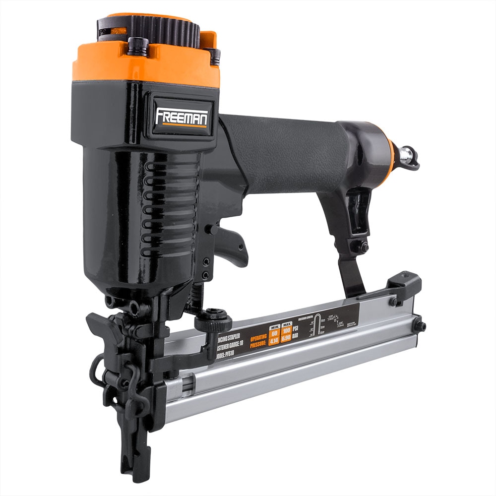 Pneumatic 18-Gauge 7/8 in. Fencing Stapler with Belt Hook - Image 1