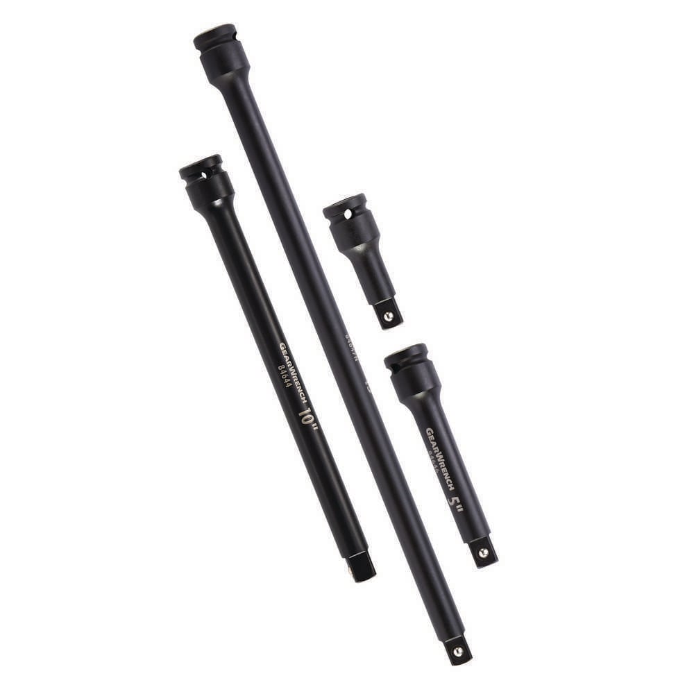 GEARWRENCH 4 -Piece 1/2-in Drive Set Socket Extension Set - Image 1