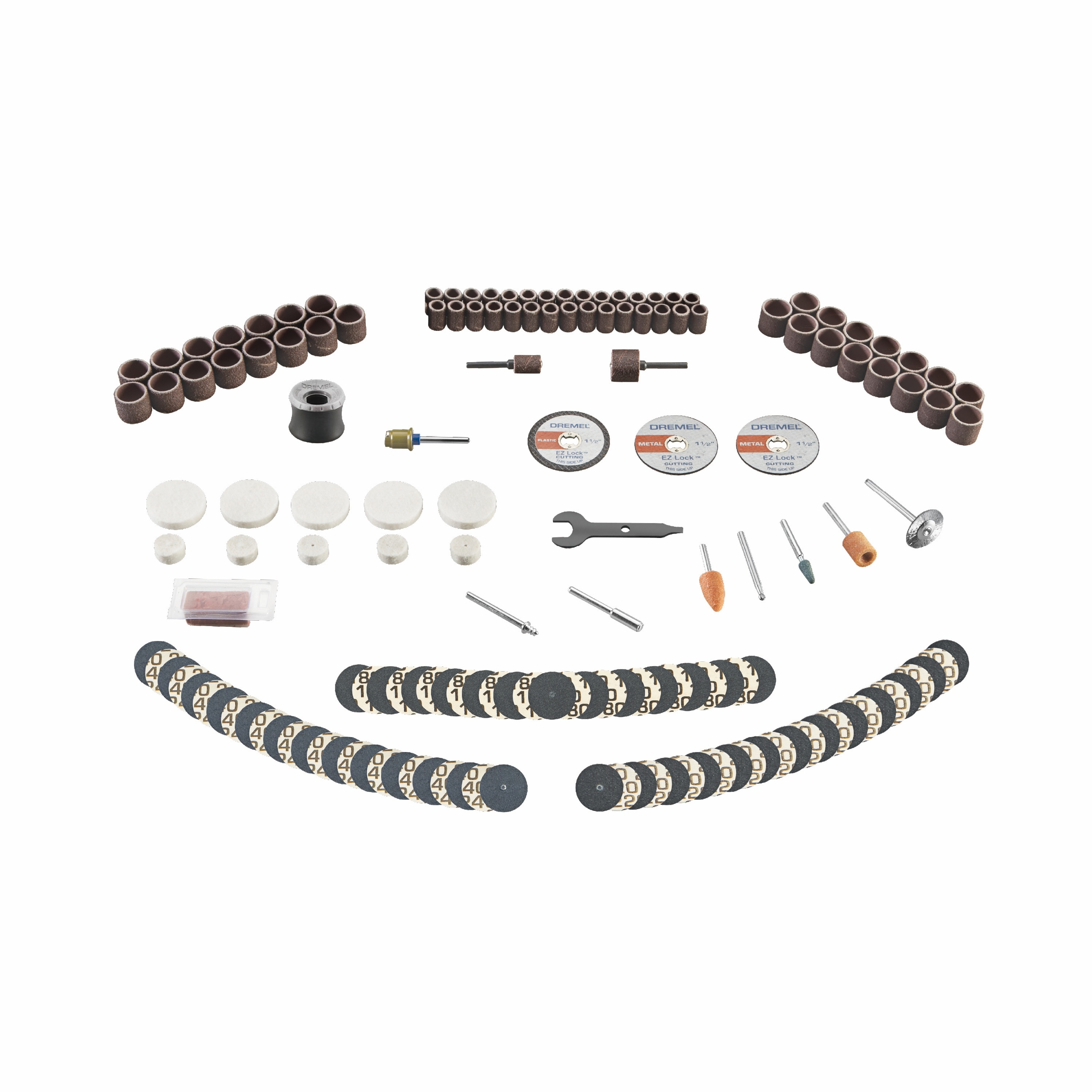 Dremel 160 -Piece Set Set Multipurpose Accessory kit Set - Image 1