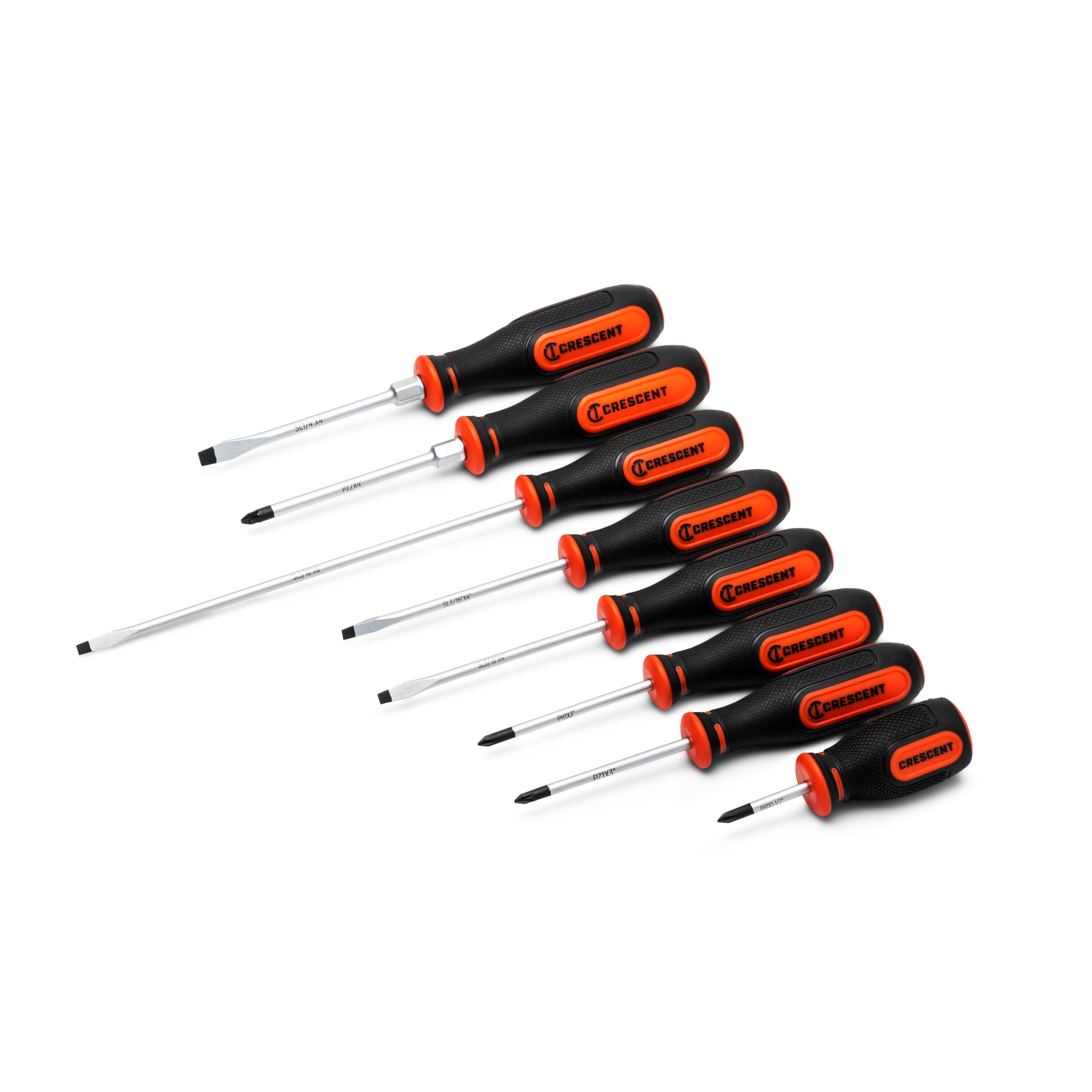Crescent Dual Material Screwdriver Set 8pc - Image 1