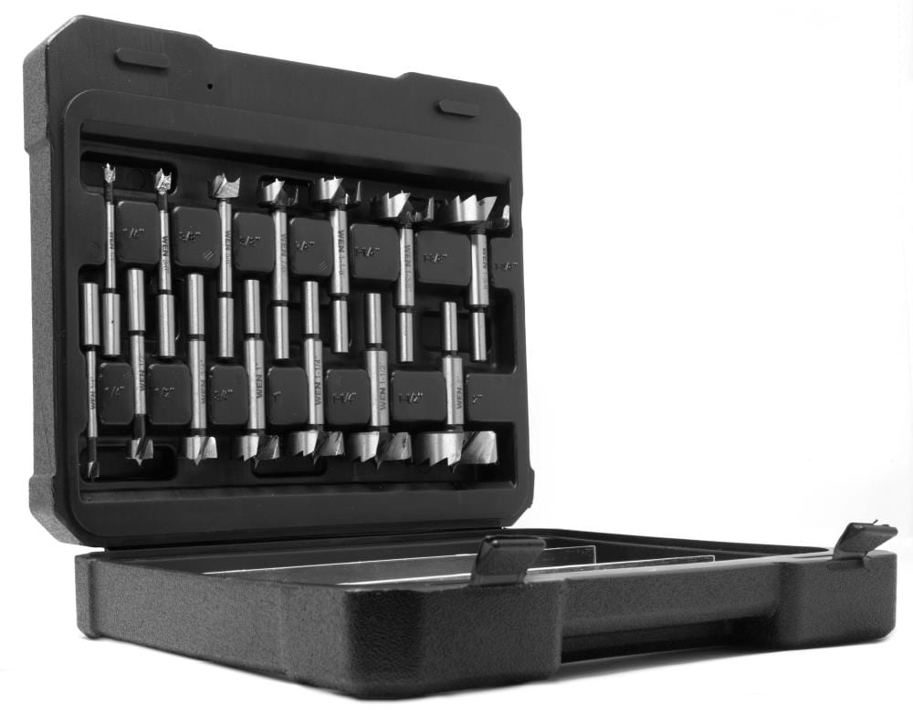 WEN 14 -Piece 2-in x Assorted Woodboring Forstner bit Drill Bit Set - Image 1