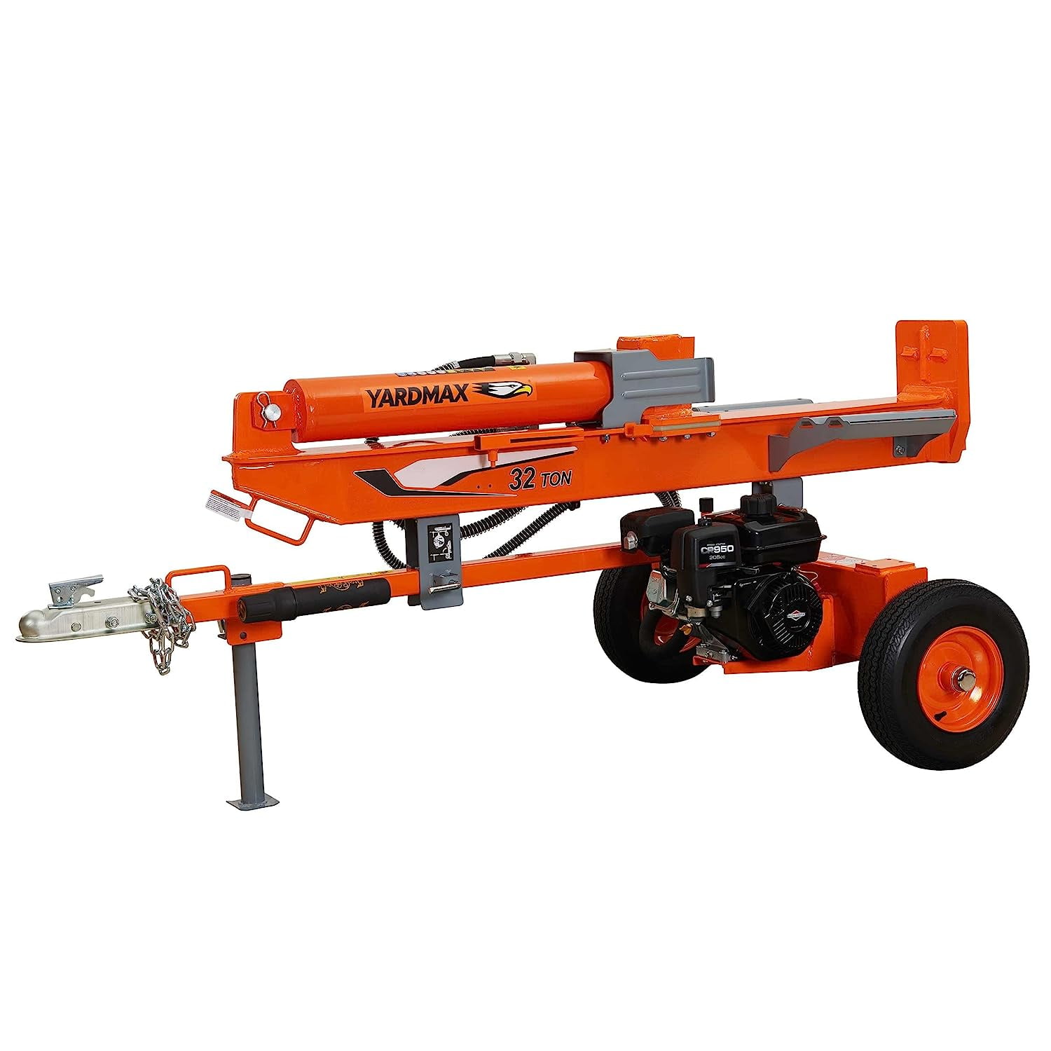 Yardmax Gas Log Splitter 32 Ton 2-Way Full Beam Briggs & Stratton Engine CR950 - Image 1