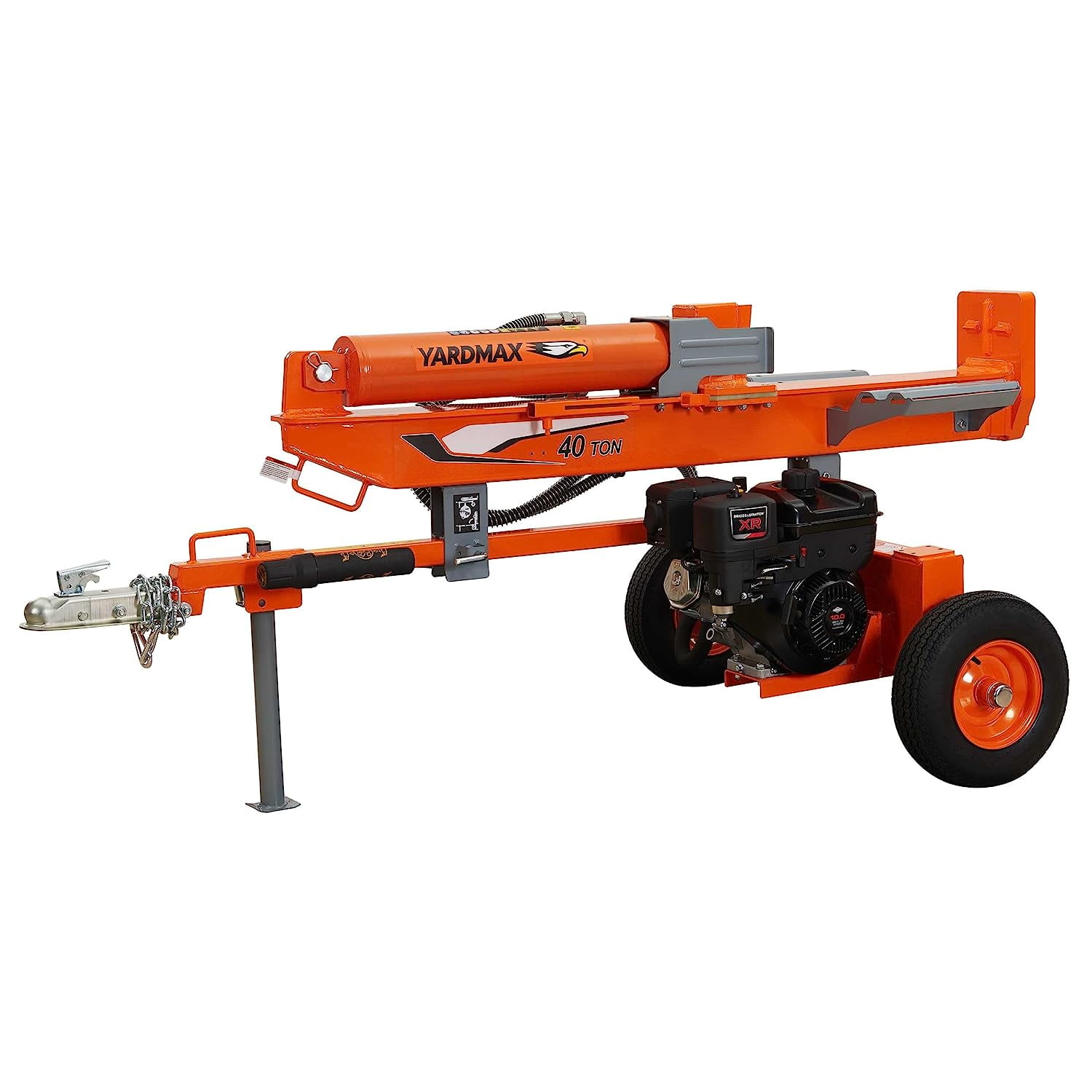 Yardmax Gas Log Splitter 40 Ton 2-way Full Beam Briggs & Stratton Engine XR1450 - Image 1