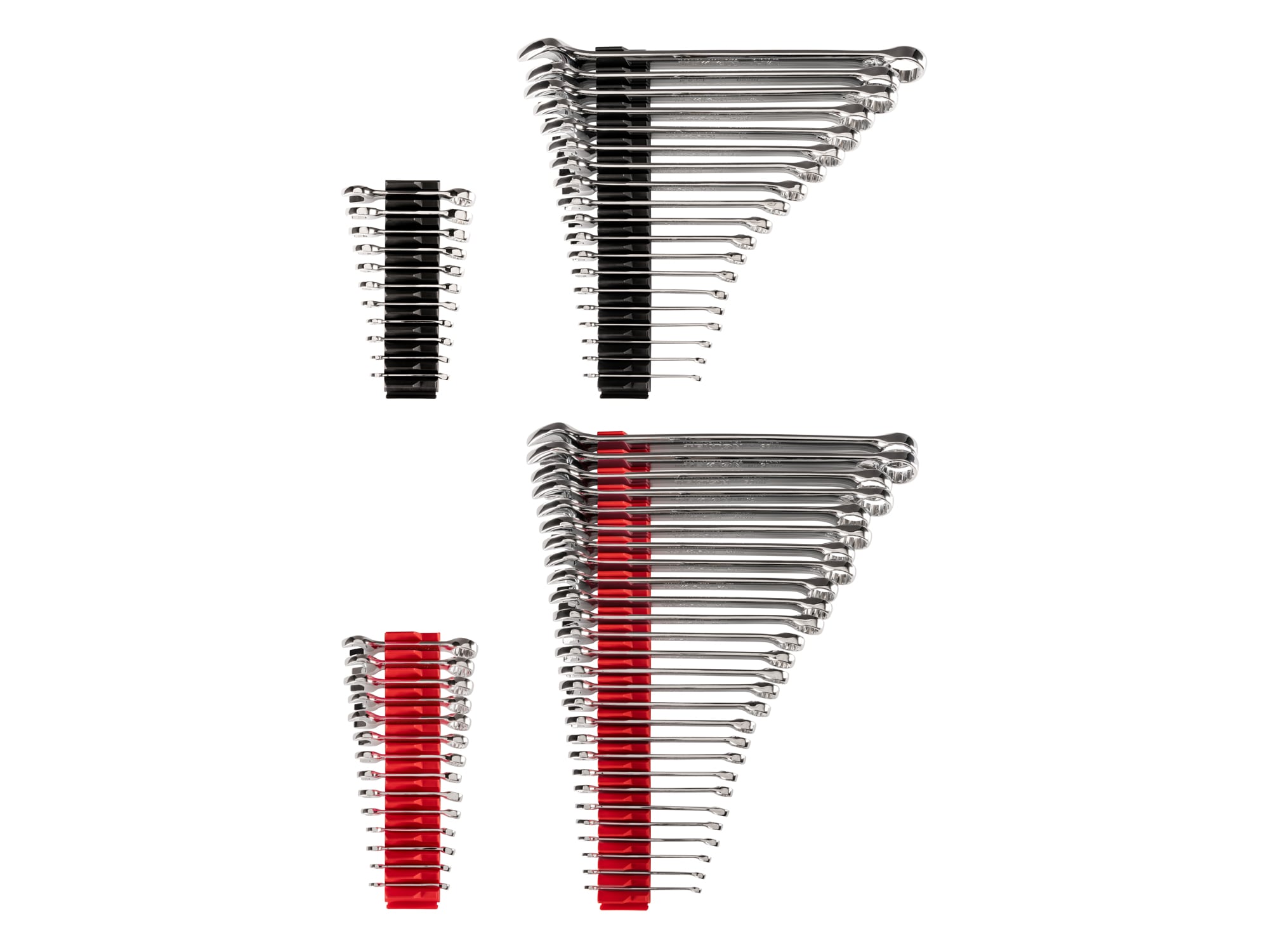 TEKTON 71 -Piece Set 12-point Metric and standard (SAE) Standard Combination Wrench Includes Hard Case - Image 1