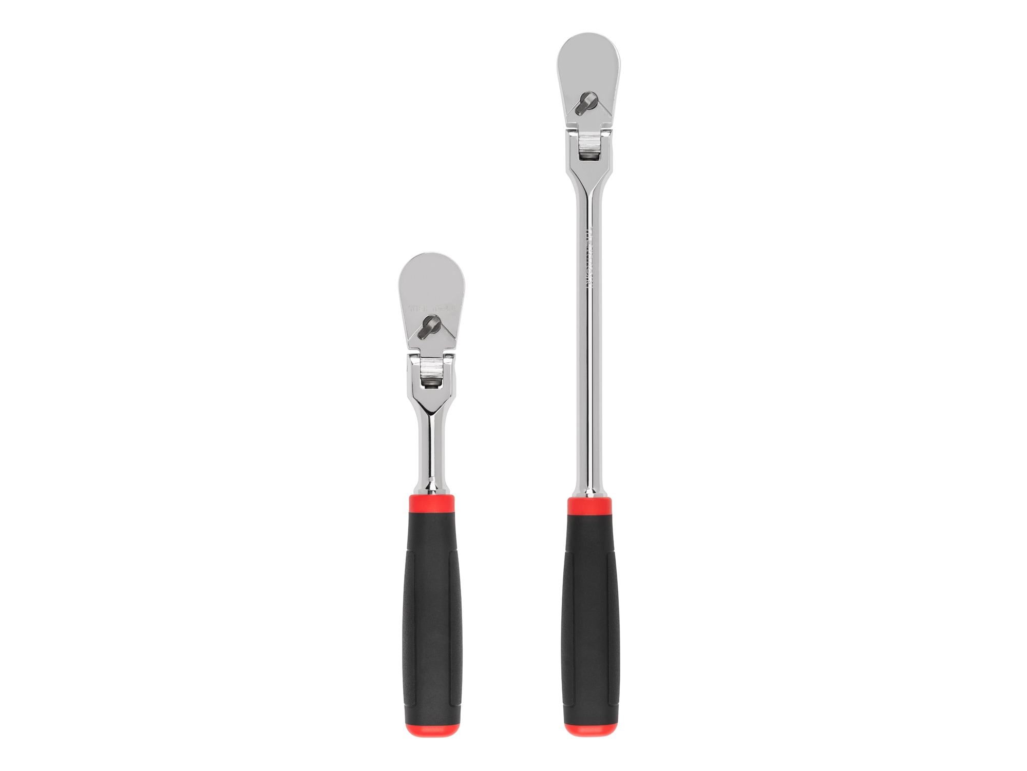TEKTON 2 -Piece 90 -Tooth 3/8-in Drive Comfort grip Handle Flexible Head Ratchet Set - Image 1