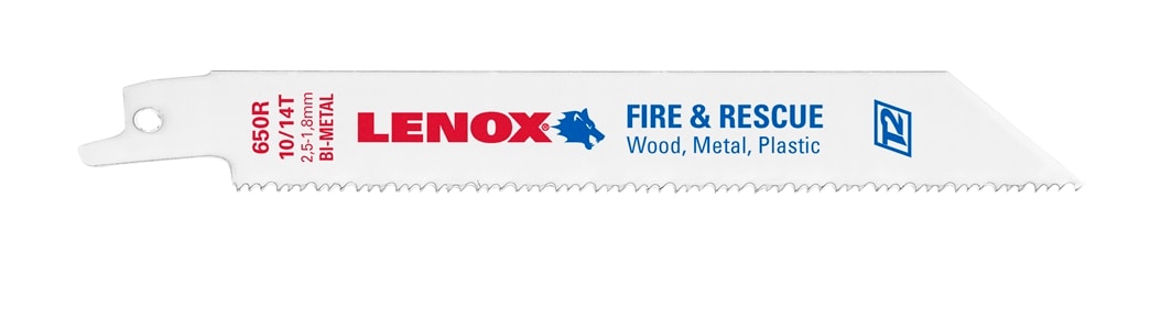 LENOX Bi-metal 6-in 10/14 TPI Wood/Metal cutting Demolition Reciprocating Saw Blade 5 -Pack - Image 1