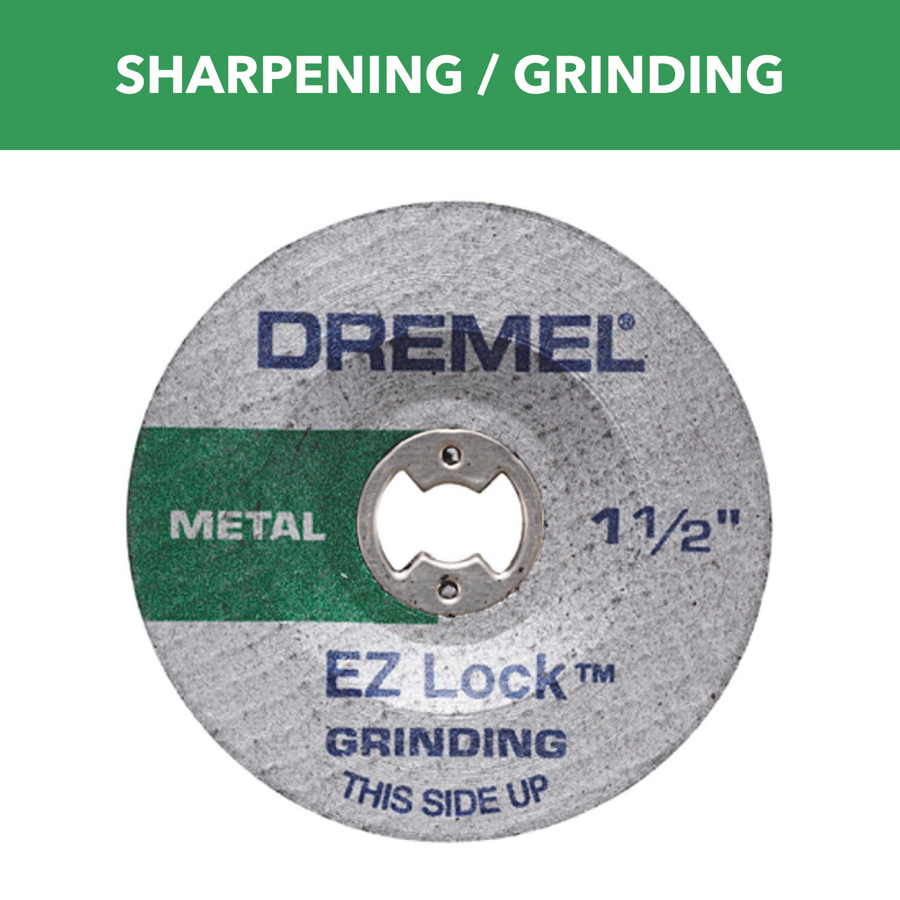 Grinding Wheel, Aluminum Oxide, PK2 - Image 1