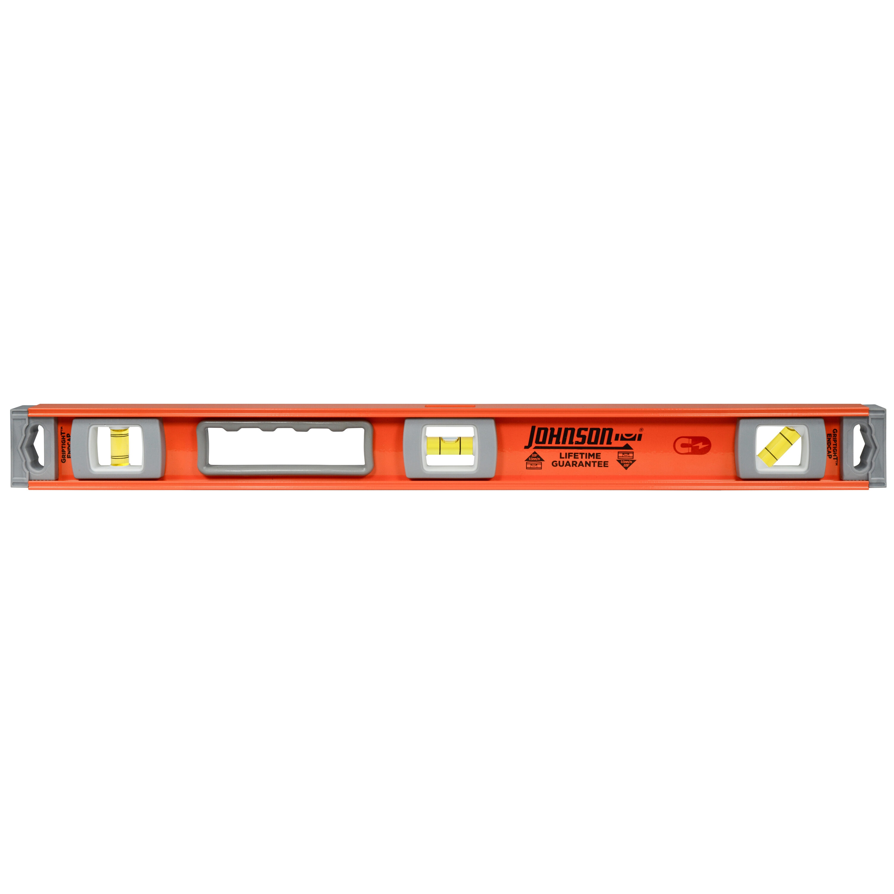 Johnson Level 24-in Magnetic Aluminum I-Beam Level - Image 1