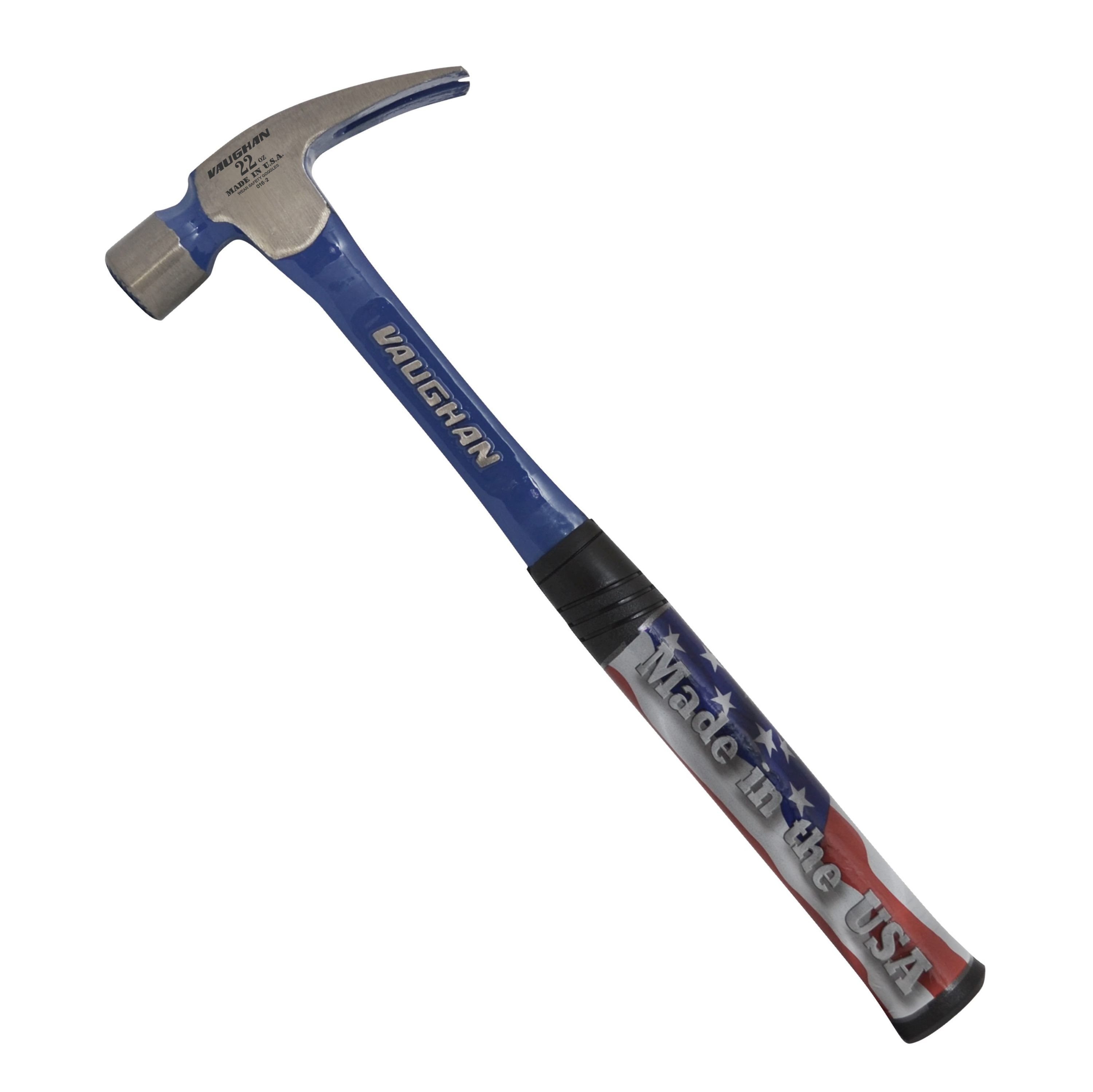 22 oz. Milled Face Solid Steel Rip Hammer, 16 In handle - Image 1