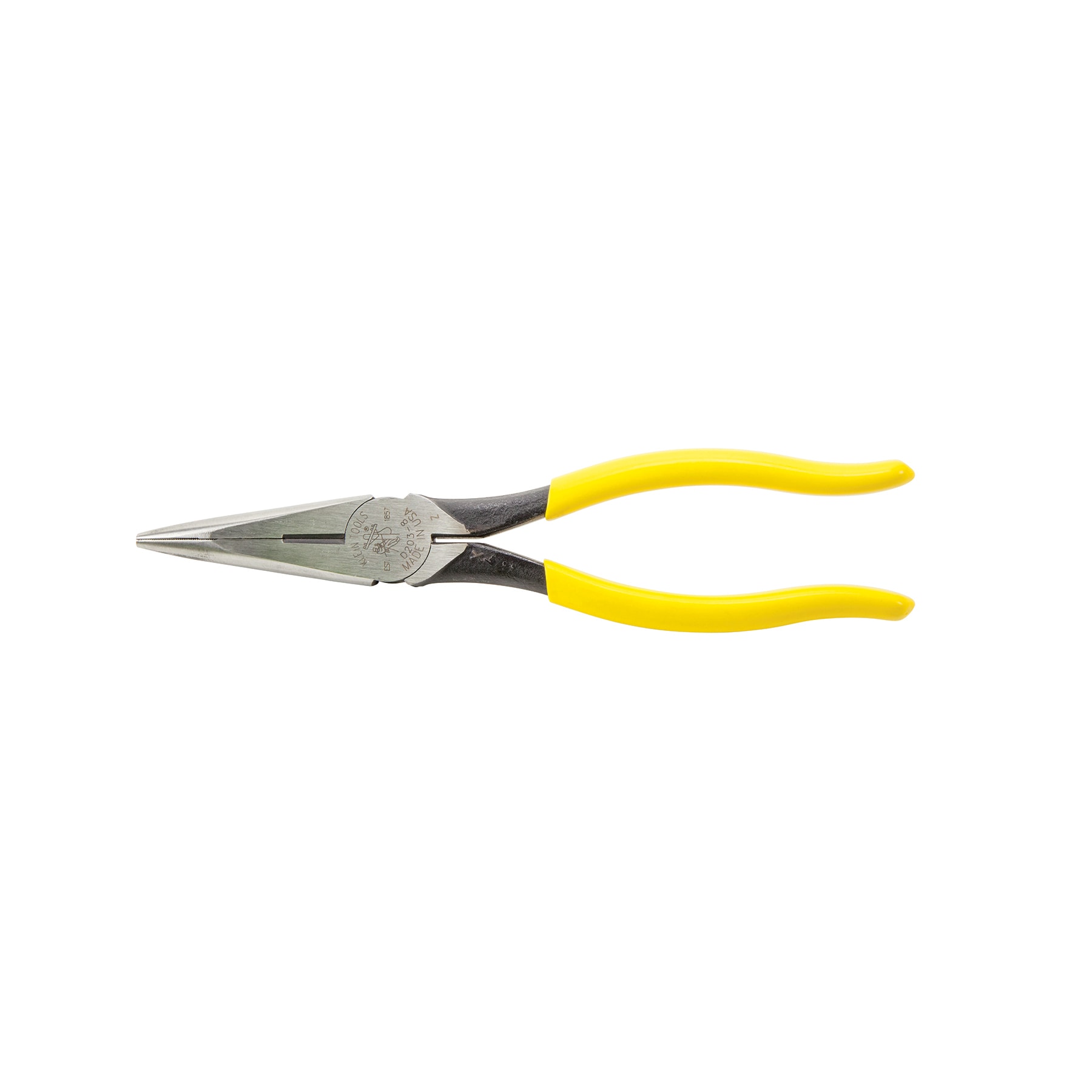 Klein Tools Pliers, Needle Nose Side-Cutters, 8-Inch - Image 1